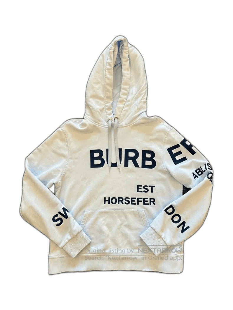 Burberry Burberry Horseferry Hoodie in Light Blue. Size US M / EU 48-50 / 2 - 1 Thumbnail