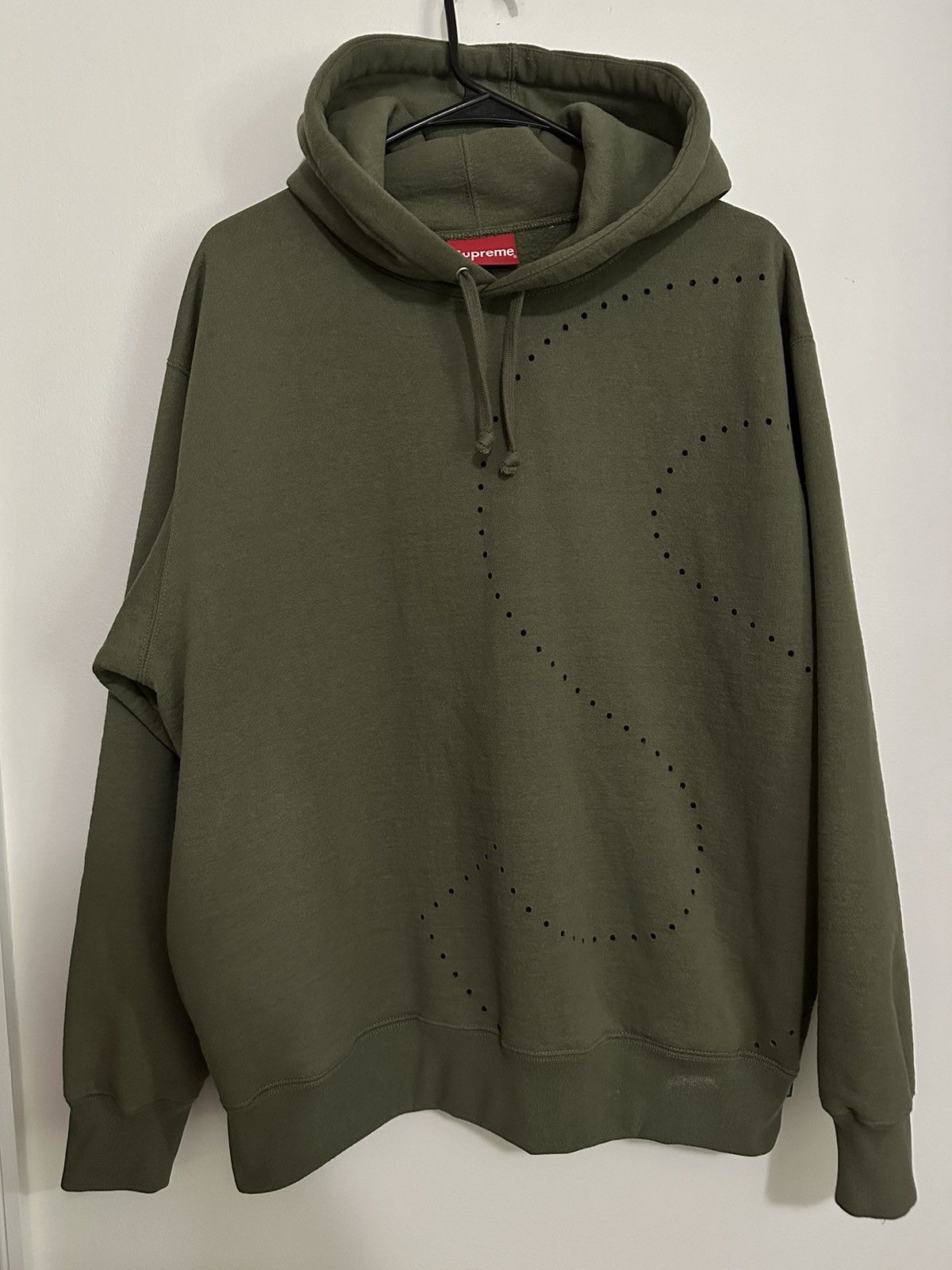 Supreme Supreme Laser Cut S Logo Hooded Sweatshirt | Grailed