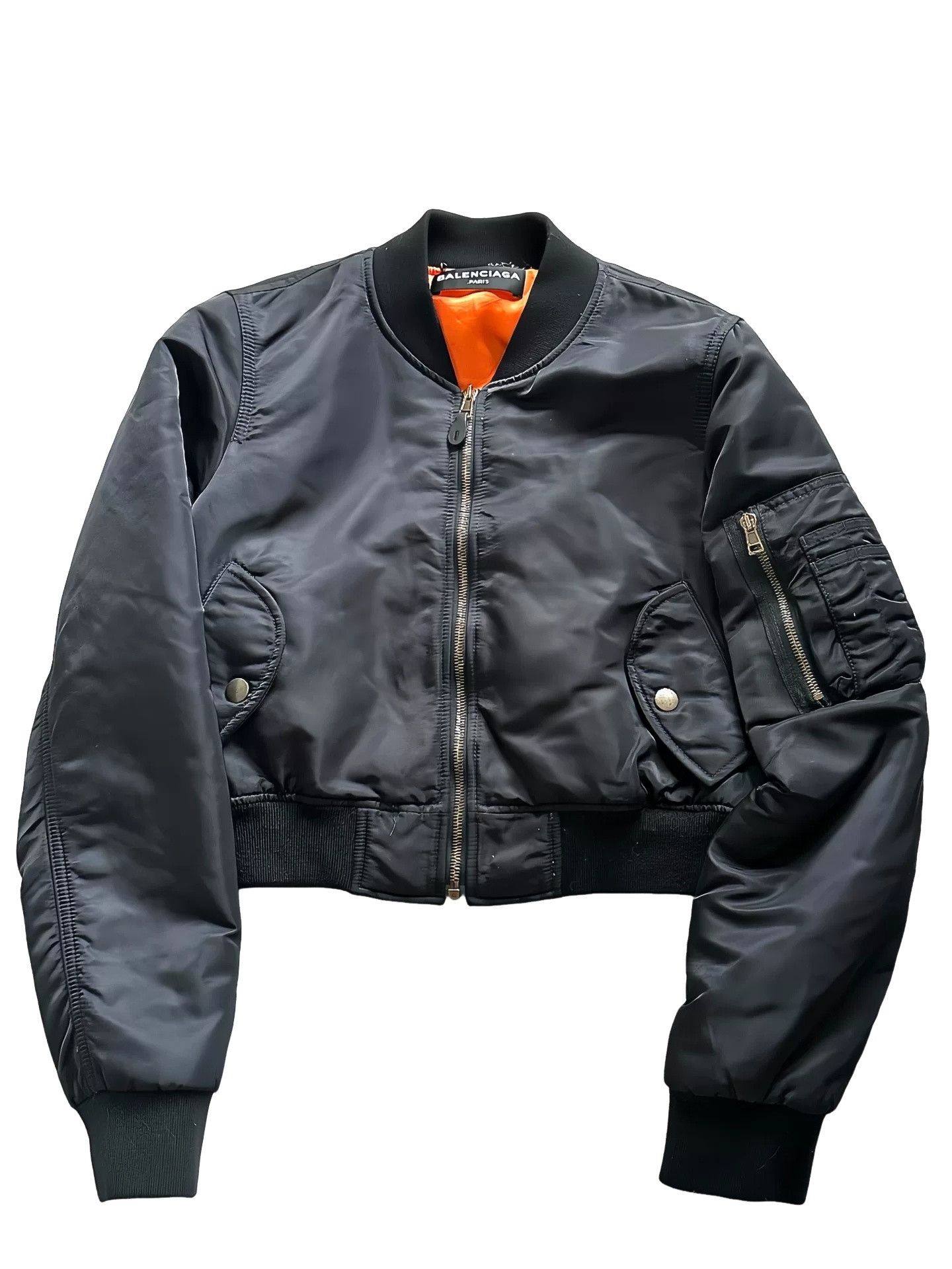 Balenciaga Balenciaga FW20 Oversized Steroid Nylon Bomber Jacket