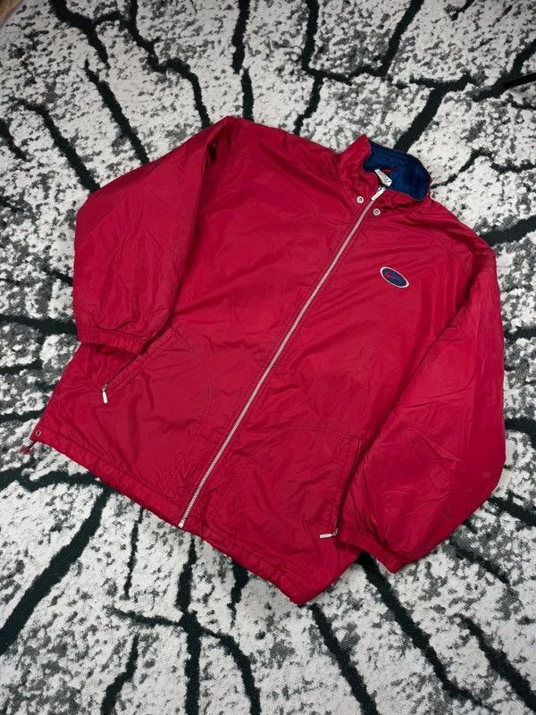 Nike Nike vintage down jacket red navy blue L swoosh Size US L / EU 52-54 / 3 - 2 Thumbnail