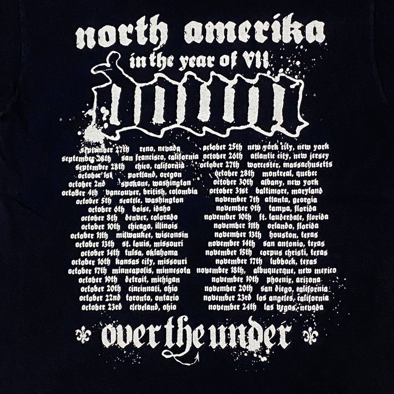 Band Tees Metal band doom tour Size US M / EU 48-50 / 2 - 6 Thumbnail