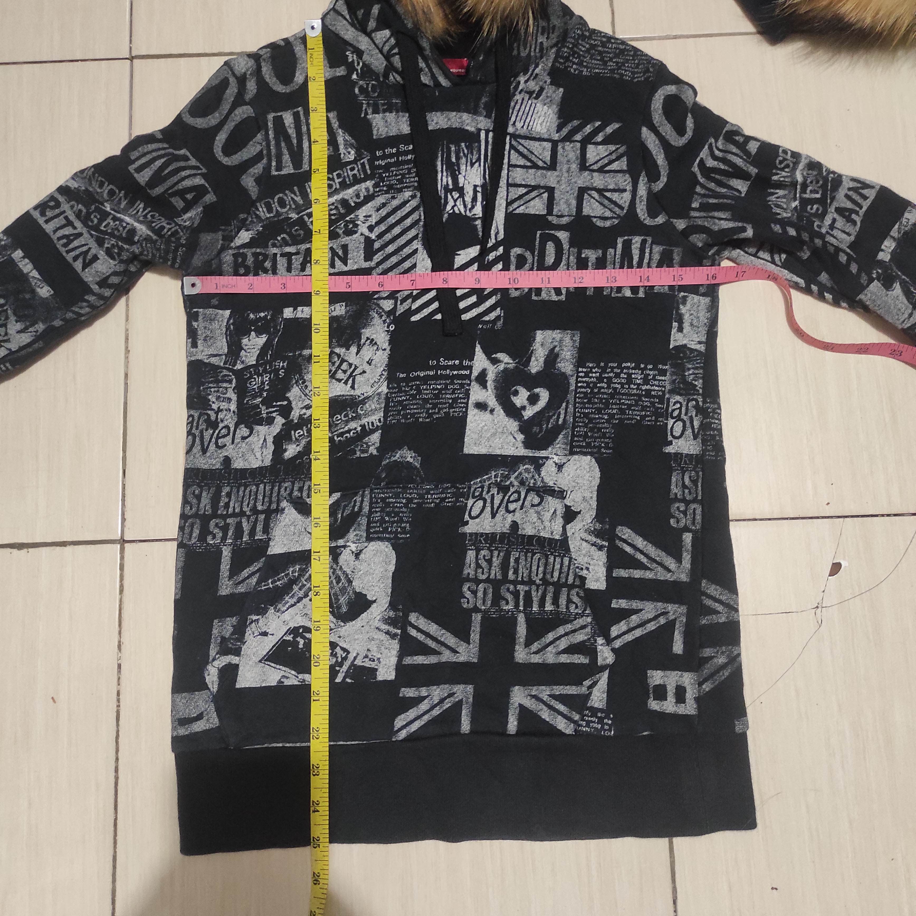 Hysteric Glamour ASK fullprint Fur Hoodie ifsixwasnine lgb style Size US XXS / EU 40 - 17 Thumbnail