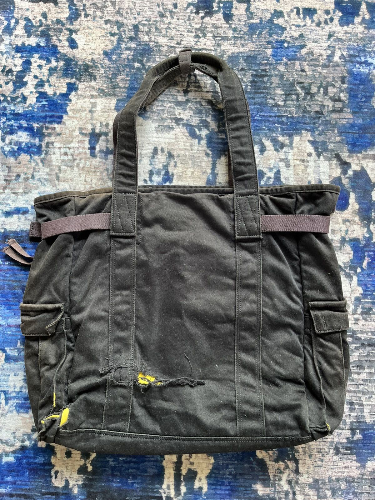 Porter 🔥PORTER Tokyo Japan Multipocket Handbag Distressed Size ONE SIZE - 3 Thumbnail