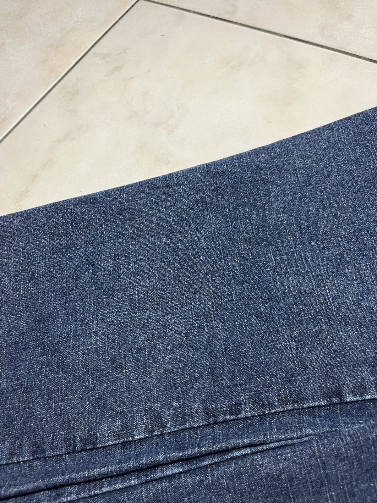 Versace × Versace Jeans Couture × Vintage Vintage Versace Jeans Couture denim pants shiny soaked dip Size 30" / US 8 / IT 44 - 10 Thumbnail
