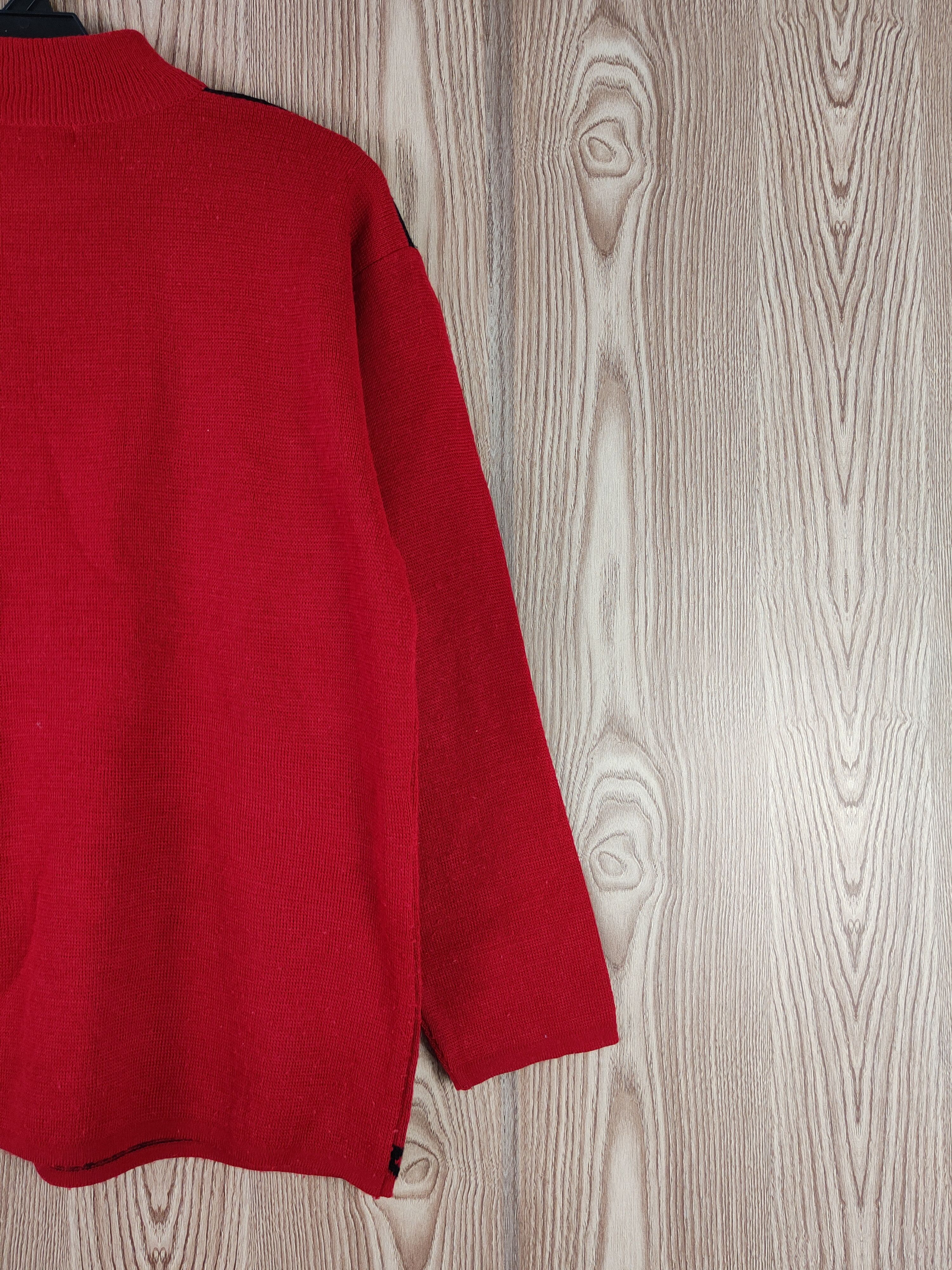 Japanese Brand × Vintage Marulinne Red Knitwear Sweatshirts #W126 Size M / US 6-8 / IT 42-44 - 10 Thumbnail