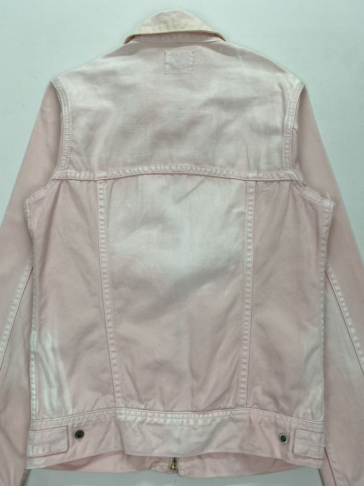 Lee Lee Dirty Bleached Denim Jacket Size US XS / EU 42 / 0 - 4 Thumbnail