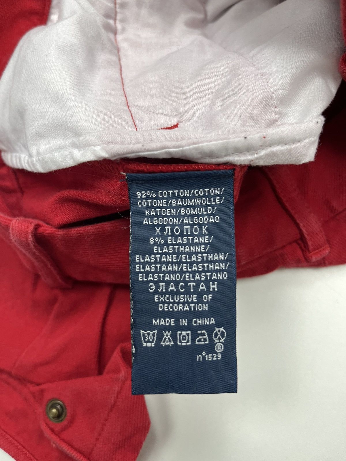 Ralph Lauren Ralph Lauren pants red vintage horse velvet rider Size 26" / US 2 / IT 38 - 7 Thumbnail