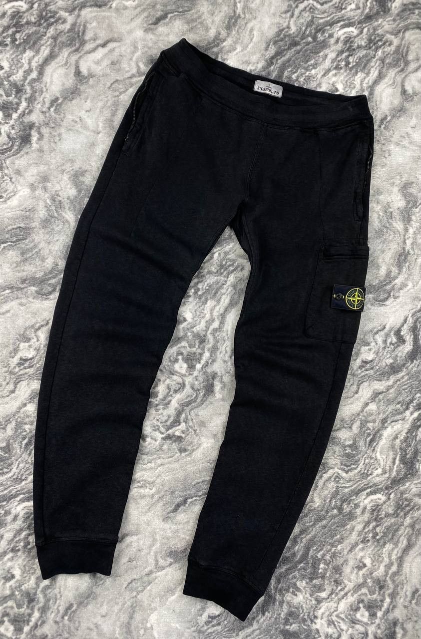 Stone Island Stone Island Fleece Garment Dyed Cargo Pants Sweatpants Men Size US 34 / EU 50 - 1 Thumbnail