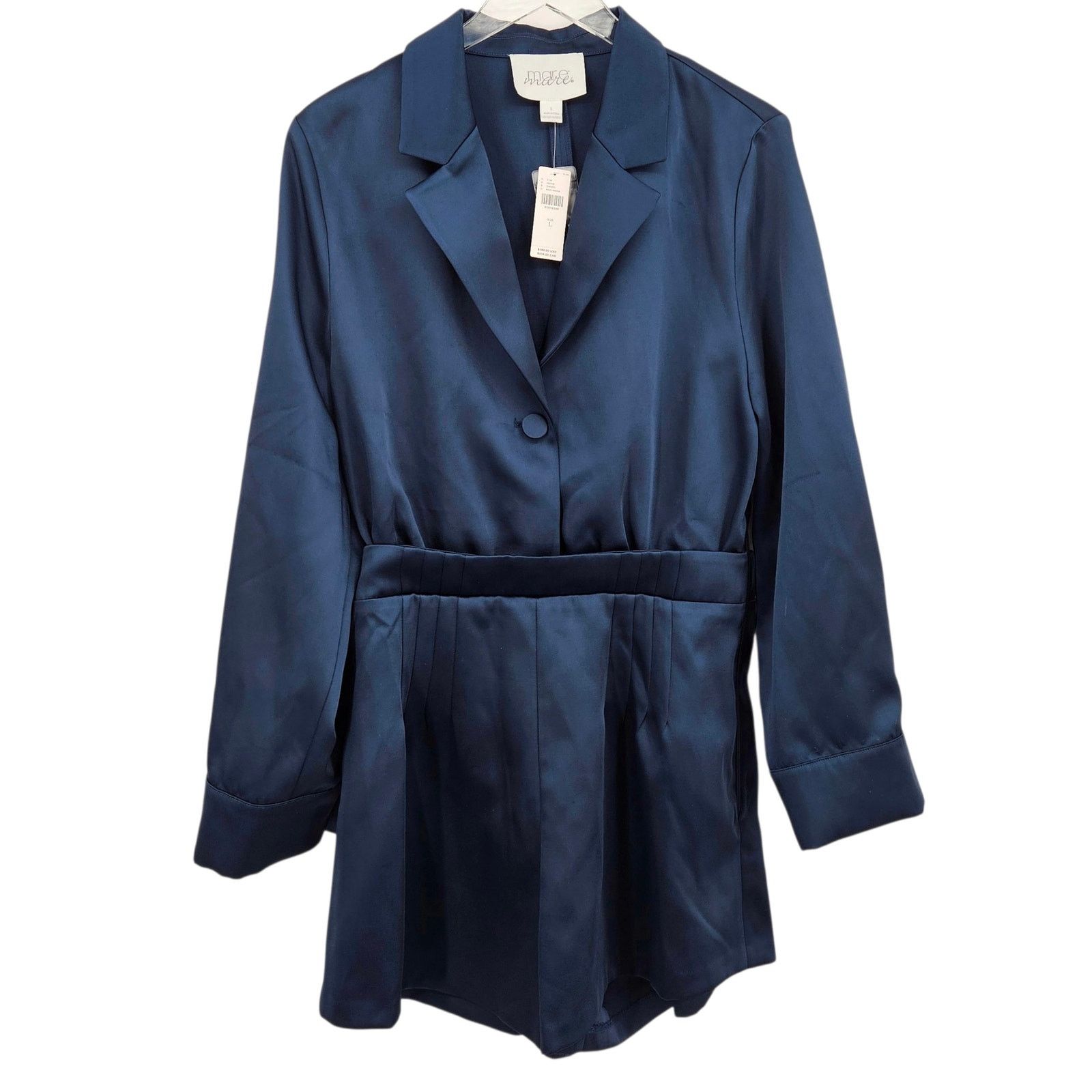 Anthropologie NEW Anthropologie Mare Mare V-Neck Blazer Romper Playsuit L Size 34" / US 12 / IT 48 - 7 Thumbnail