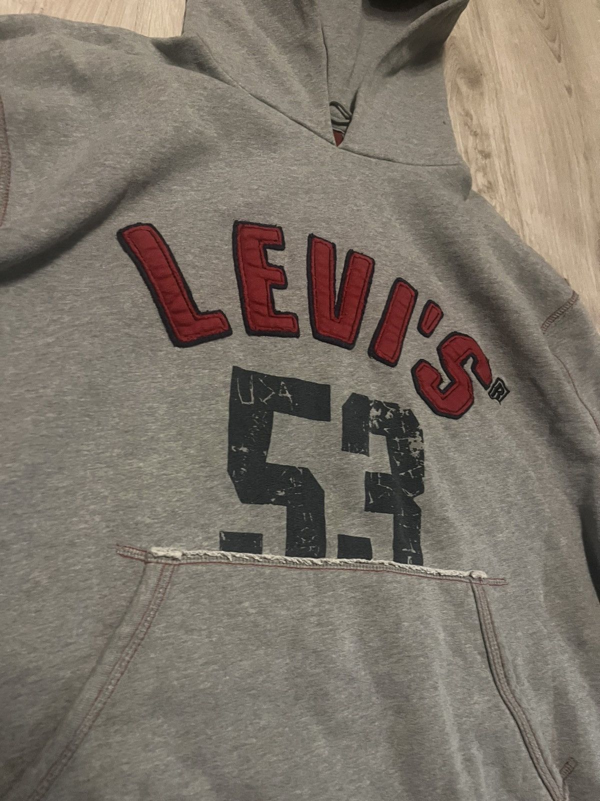 Levi's Vintage Clothing Levi’s vintage premium red-tab hoodie baggy Size US L / EU 52-54 / 3 - 3 Thumbnail
