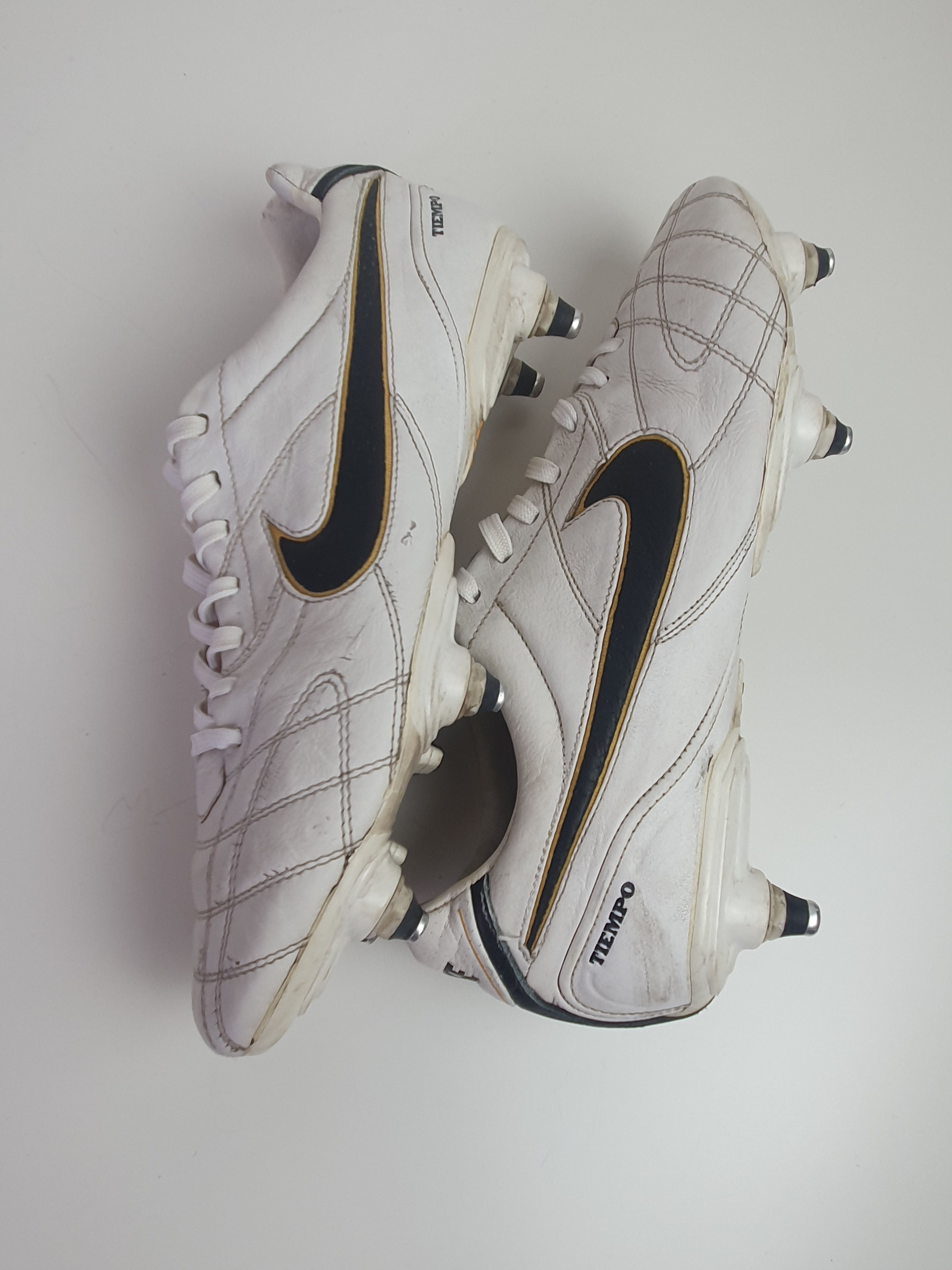 Nike Football Boots Rare Nike Tiempo Legend Size UK8 White Size US 9 / EU 42 - 4 Thumbnail