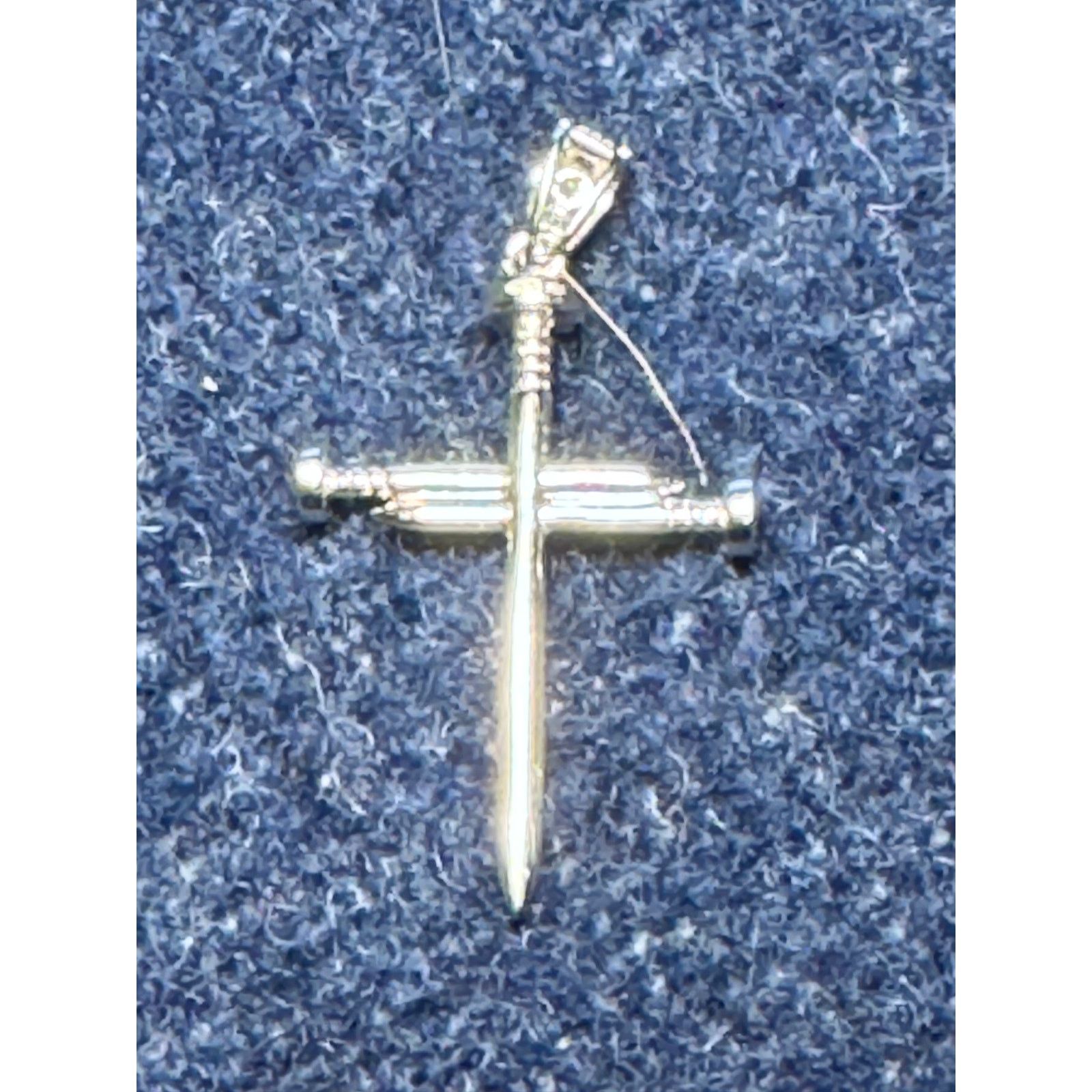 Other 3 Nails Diamonds On Bail Cross Pendant Size ONE SIZE - 6 Thumbnail