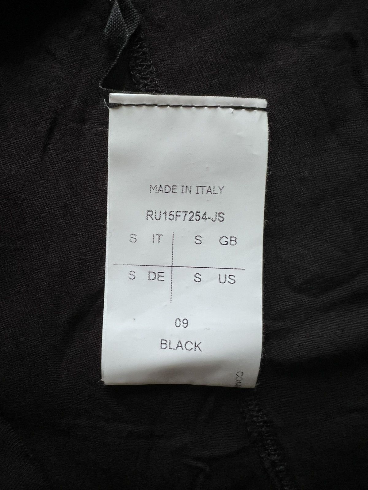 Rick Owens Rick owens mainline t shirt sz s Size US S / EU 44-46 / 1 - 5 Thumbnail