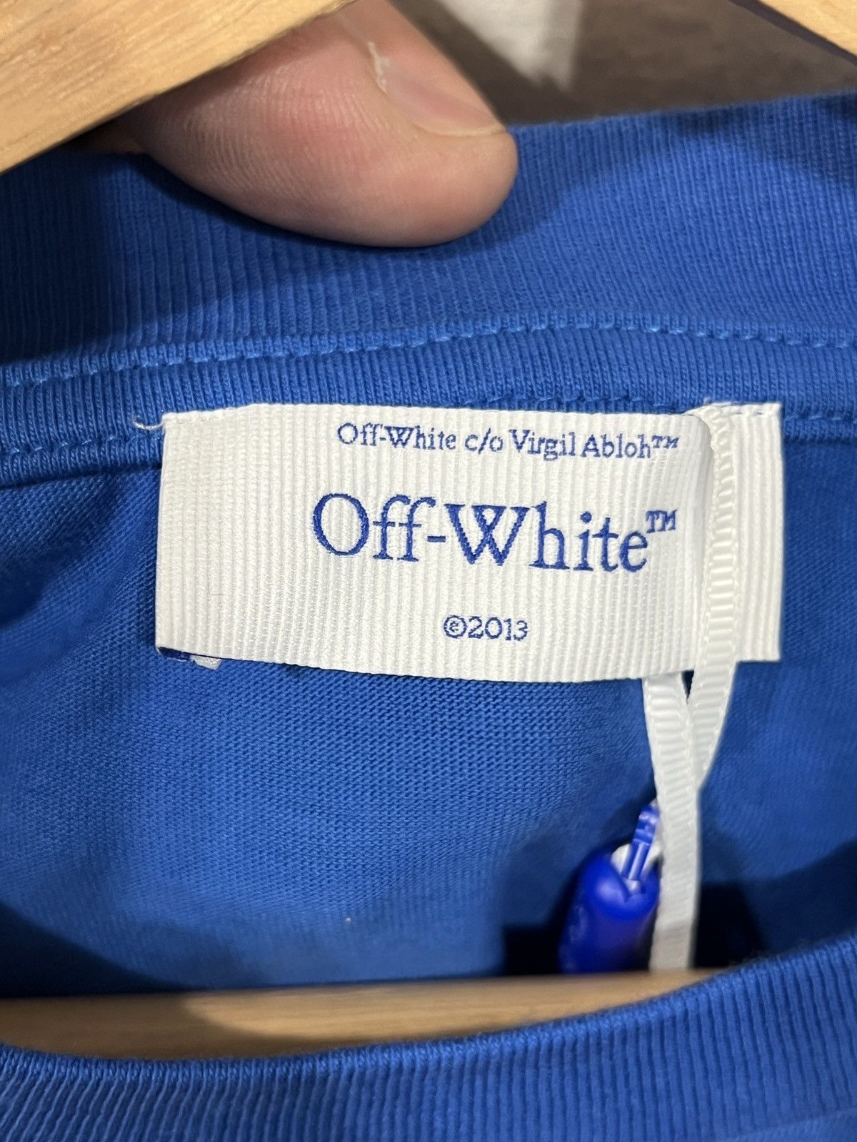 Off-White Off-White Bandana Blue Arrow Tee Size US M / EU 48-50 / 2 - 3 Thumbnail