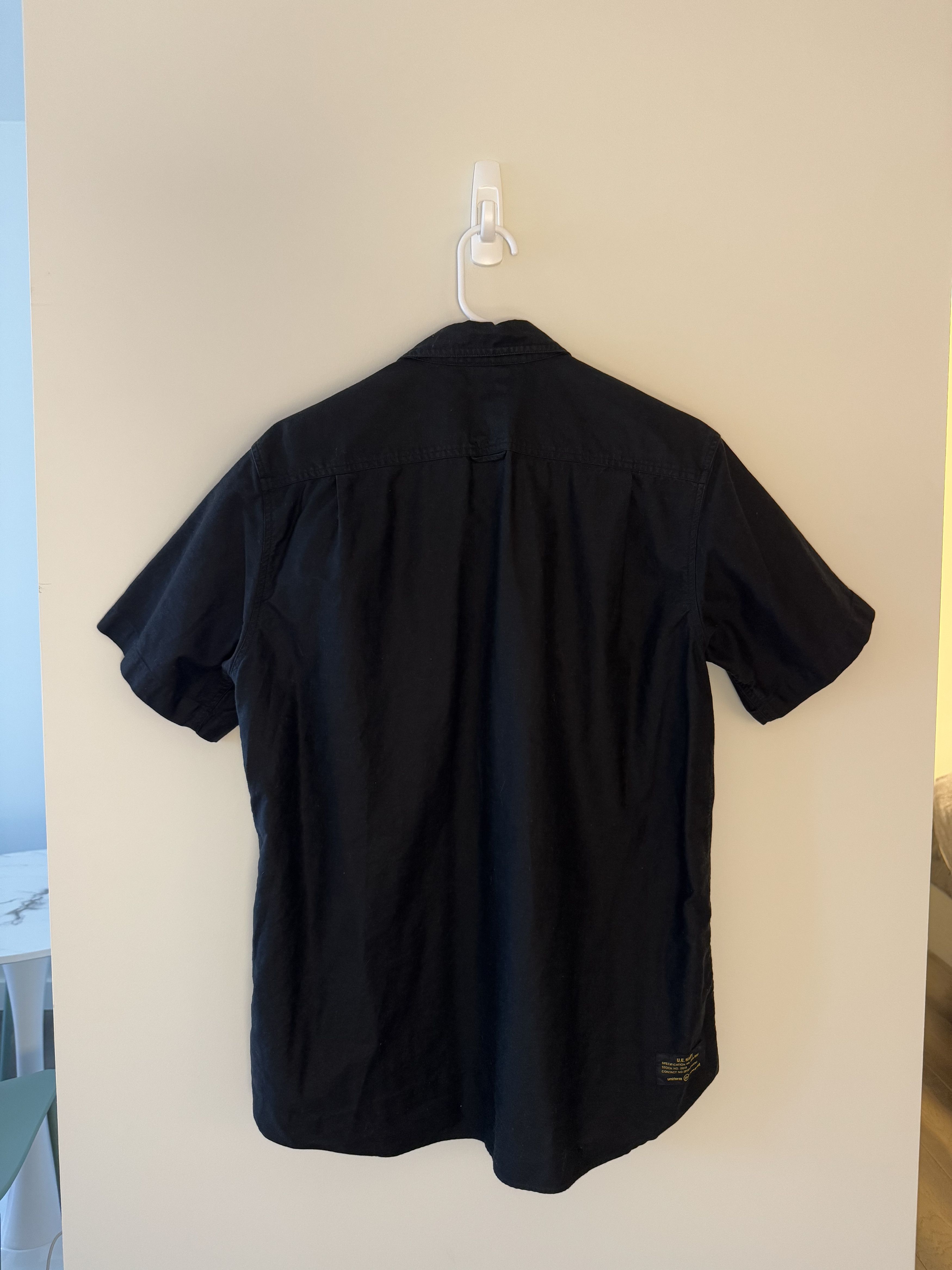 uniform experiment Uniform Experiment x sophnet Black Button Up Size US L / EU 52-54 / 3 - 4 Thumbnail