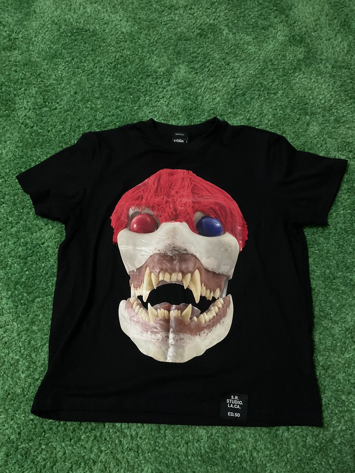 Sterling Ruby Sterling ruby Skull tee of 50 | Grailed
