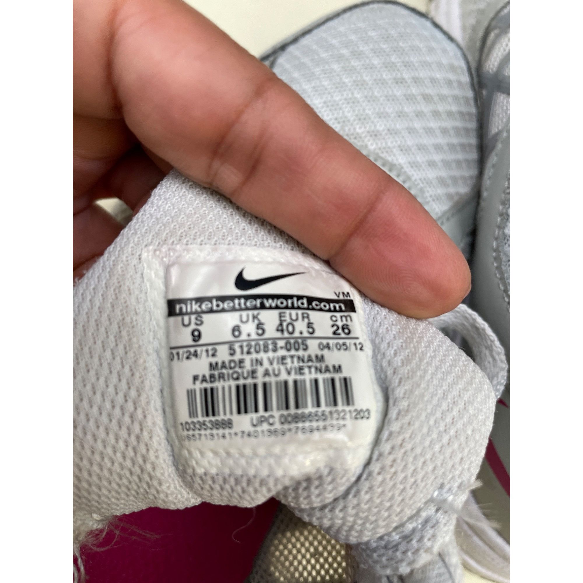 Nike Nike Relentless 2 Women's Gray/Pink Running Sneakers/Shoes S Size US 9 / IT 39 - 7 Thumbnail