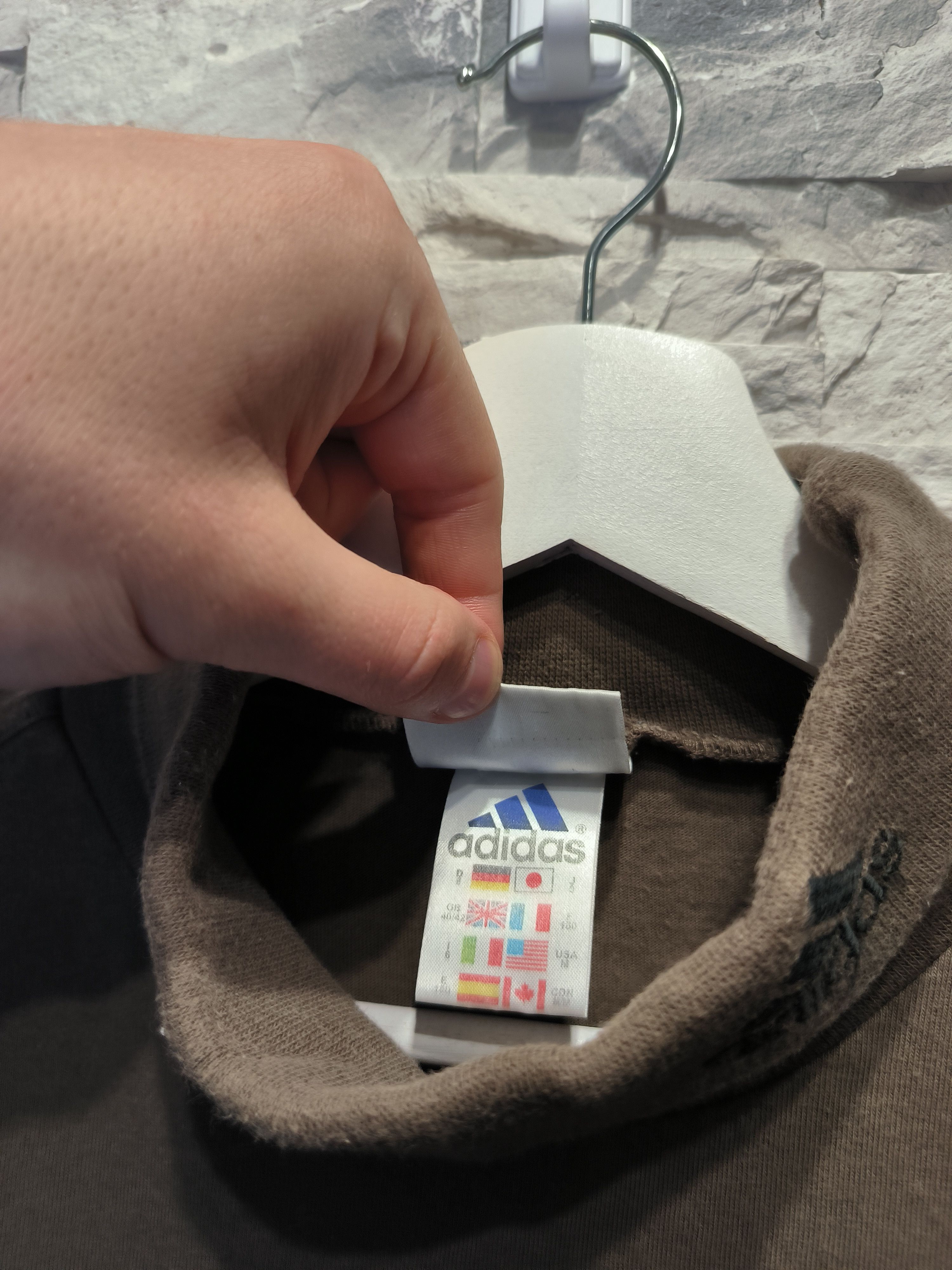 Adidas × Vintage Adidas Vintage 90s Turtleneck Sweatshirt Long Sleeve Logo Size US M / EU 48-50 / 2 - 5 Thumbnail