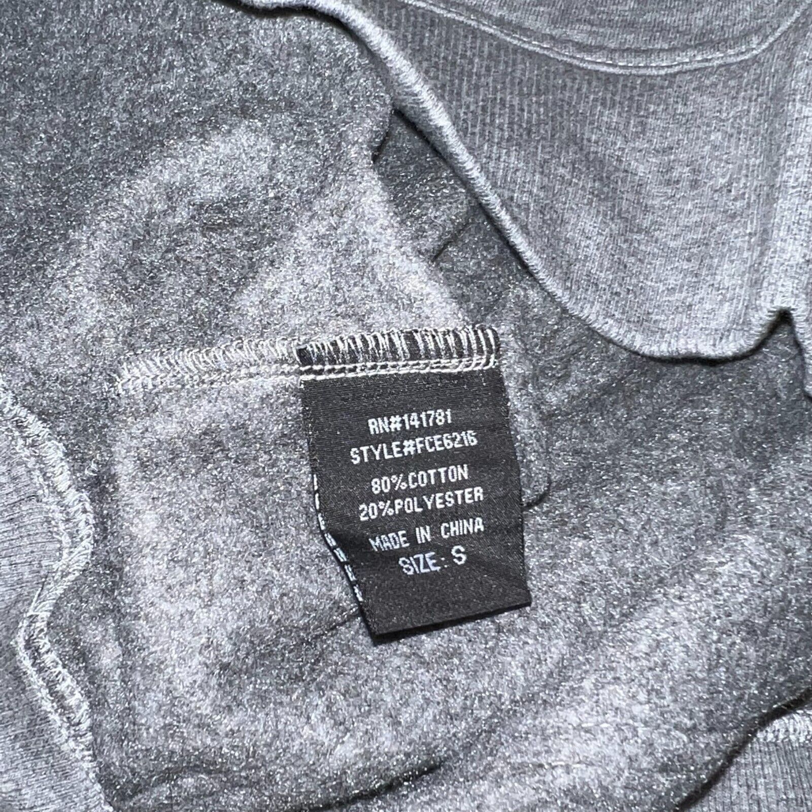 Rock Revival Rock Revival Spellout Hoodie Sweater Grey Men's Size Small Size US S / EU 44-46 / 1 - 10 Thumbnail