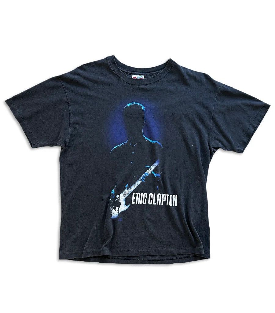 Hanes × Vintage 1992 ERIC CLAPTON TEE !!GRAIL!! Size US XL / EU 56 / 4 - 1 Thumbnail