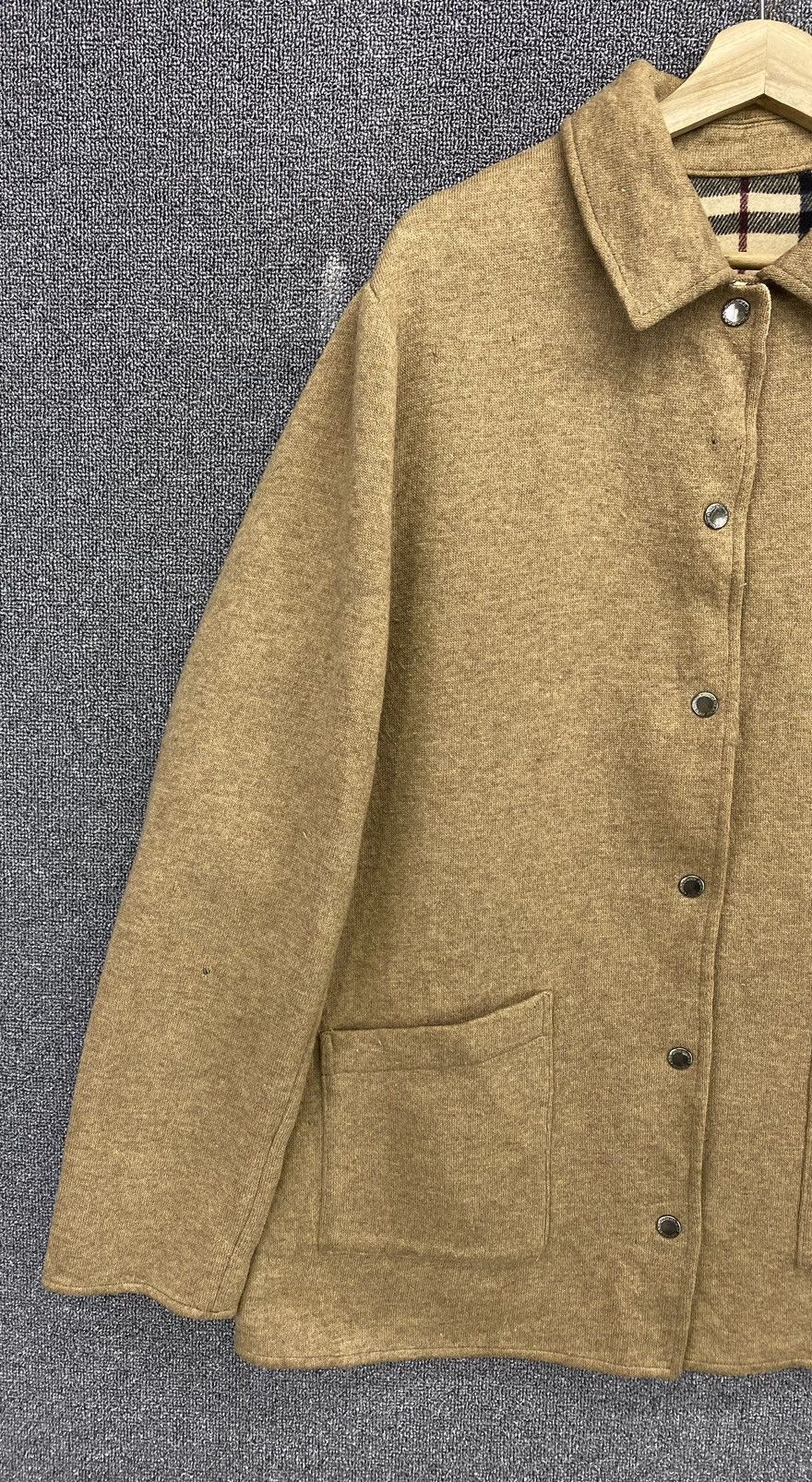 Burberry × Vintage Vintage Burberry London Button Up Wool Jacket Size US M / EU 48-50 / 2 - 3 Thumbnail