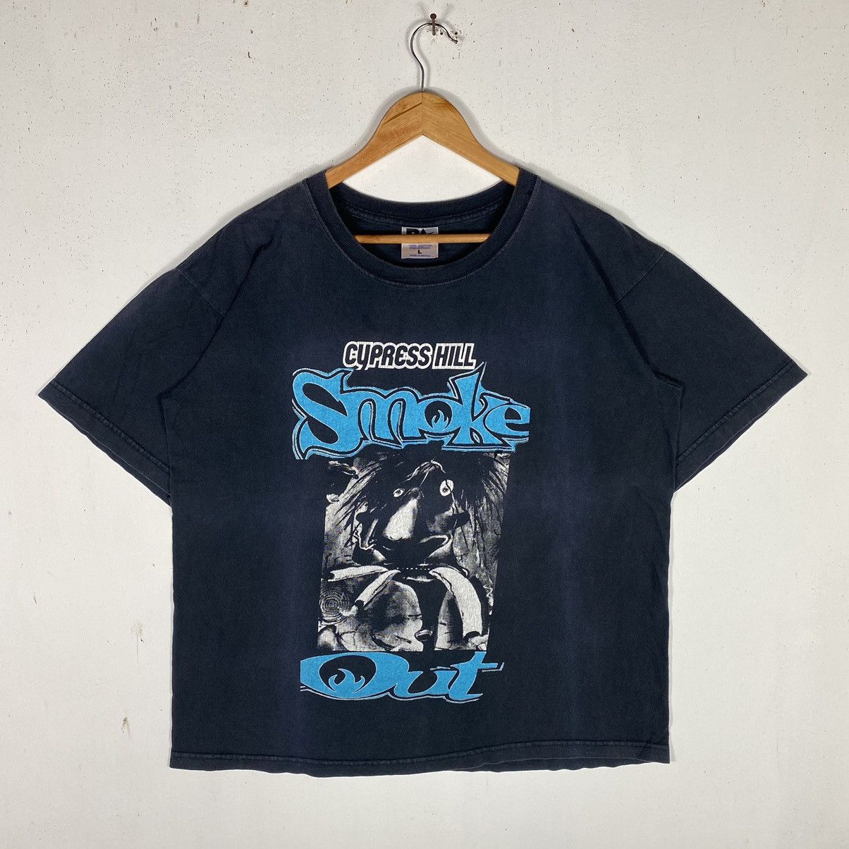 Rap Tees VINTAGE CYPRESS HILL SMOKE OUT CONCERT SUNFADED TEE Size US L / EU 52-54 / 3 - 2 Thumbnail