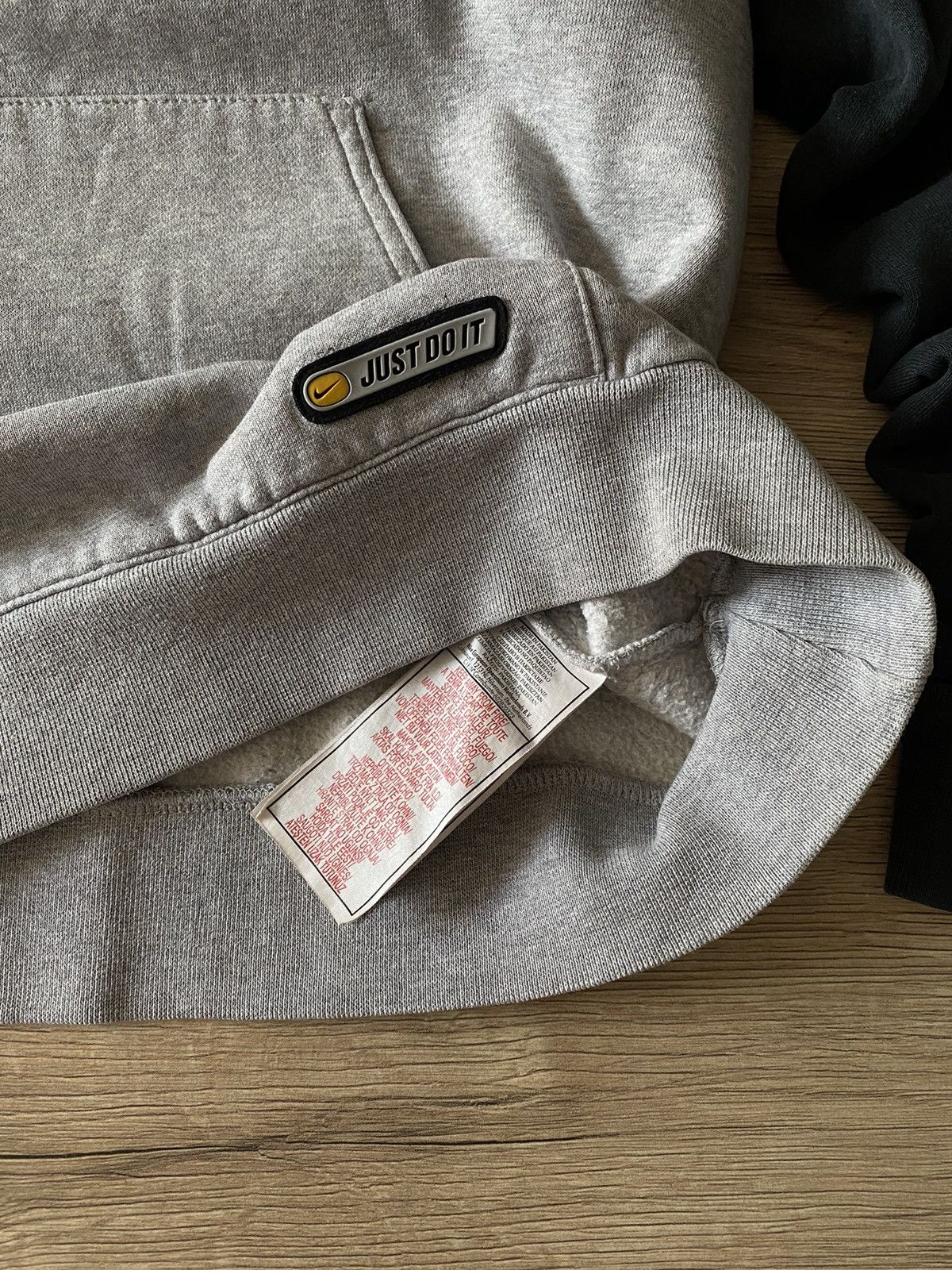 Nike × Vintage NIKE DOUBLE SWOOSH BIG LOGO BOXY DRILL Y2K VINTAGE HOODIE Size US S / EU 44-46 / 1 - 6 Thumbnail