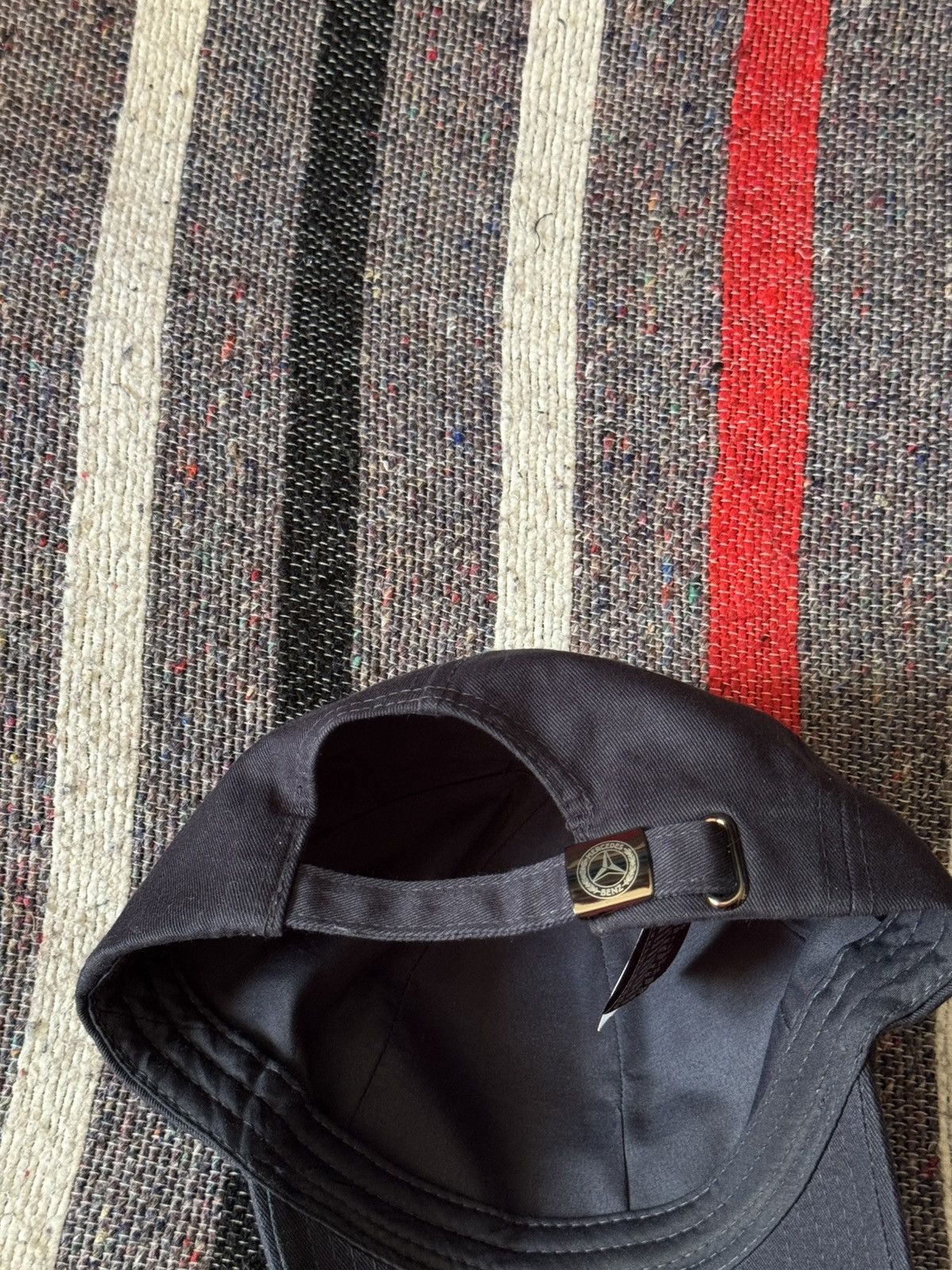 Mercedes-Benz Mercedes Benz y2k “Navy” Moto Racing Formula 1 Hat Size ONE SIZE - 5 Thumbnail
