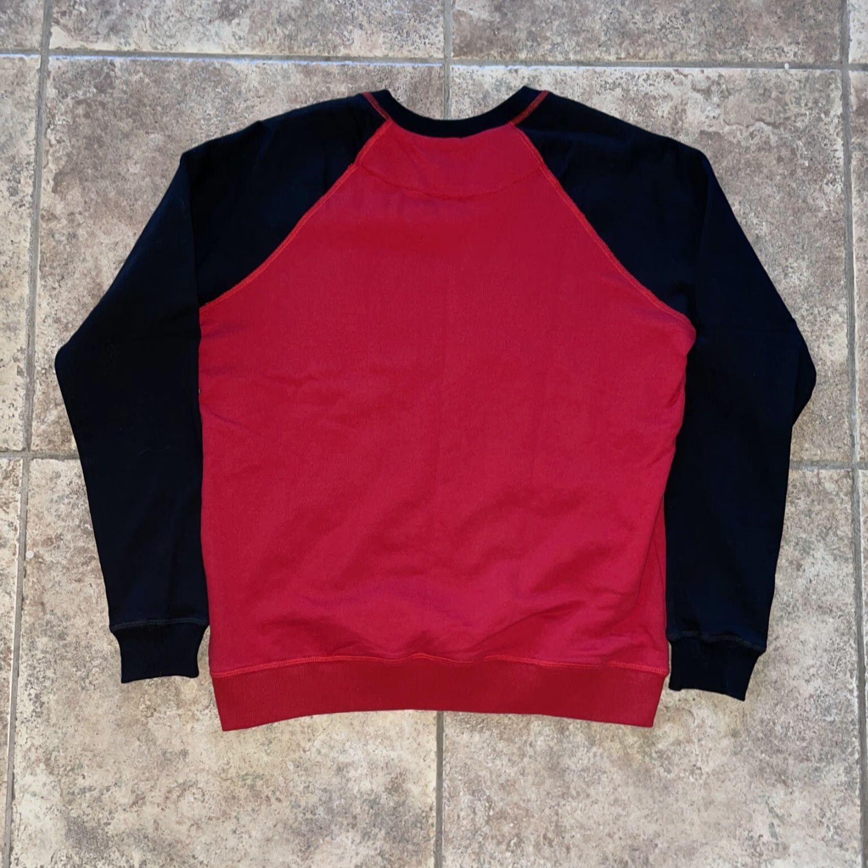 Vintage Tom Cridland Longsleeve Red Pullover Mens L Shirt Size US L / EU 52-54 / 3 - 4 Thumbnail