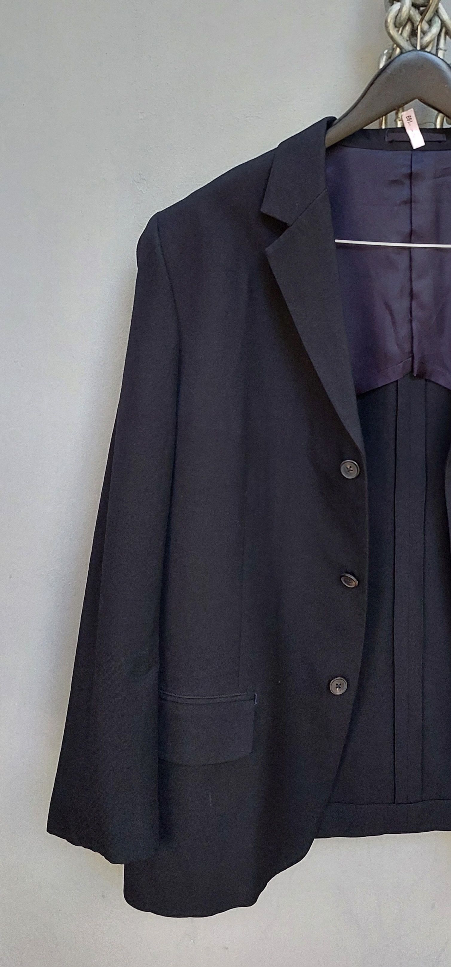 Y's for Men × Yohji Yamamoto Y's x Yohji Yamamoto Classic Three Buttons Coat/Blazer Size 42S - 6 Thumbnail