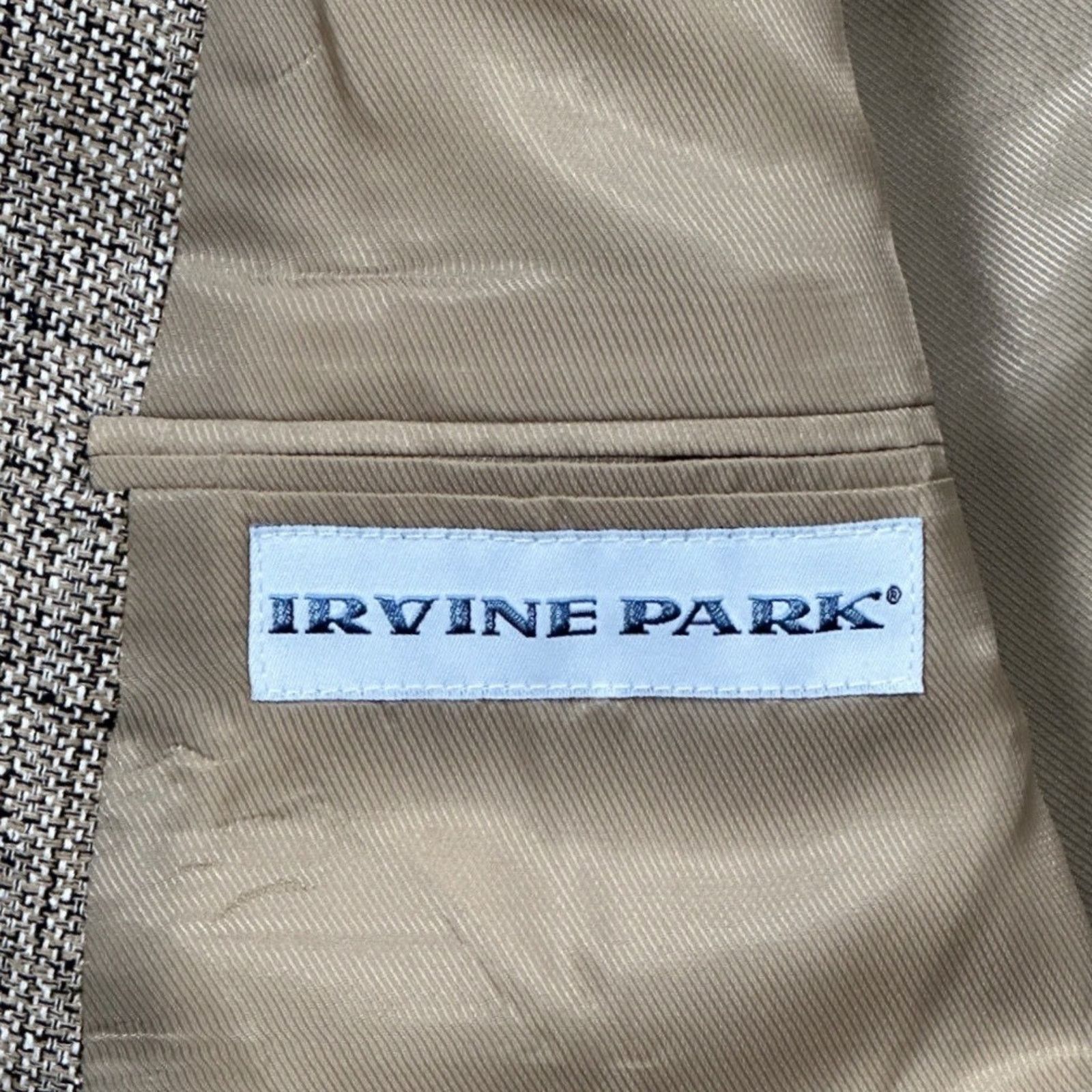 Other Vintage Irvine Park Blazer Mens 48R Textured Sport Coat Size 48R - 7 Thumbnail