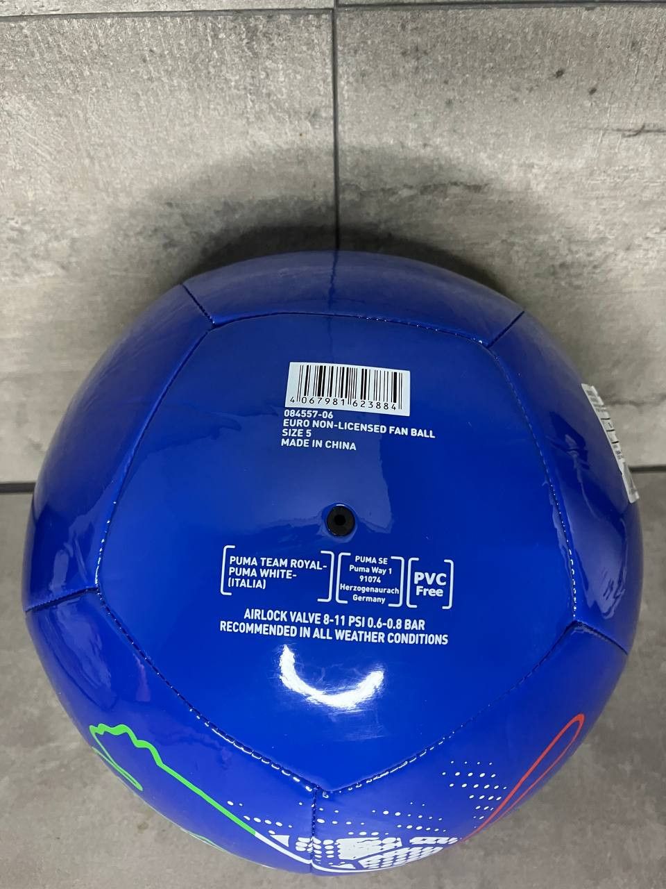 Puma Puma Ball Big Logo Football Italia Italy Euro 084557-06 Size ONE SIZE - 2 Thumbnail