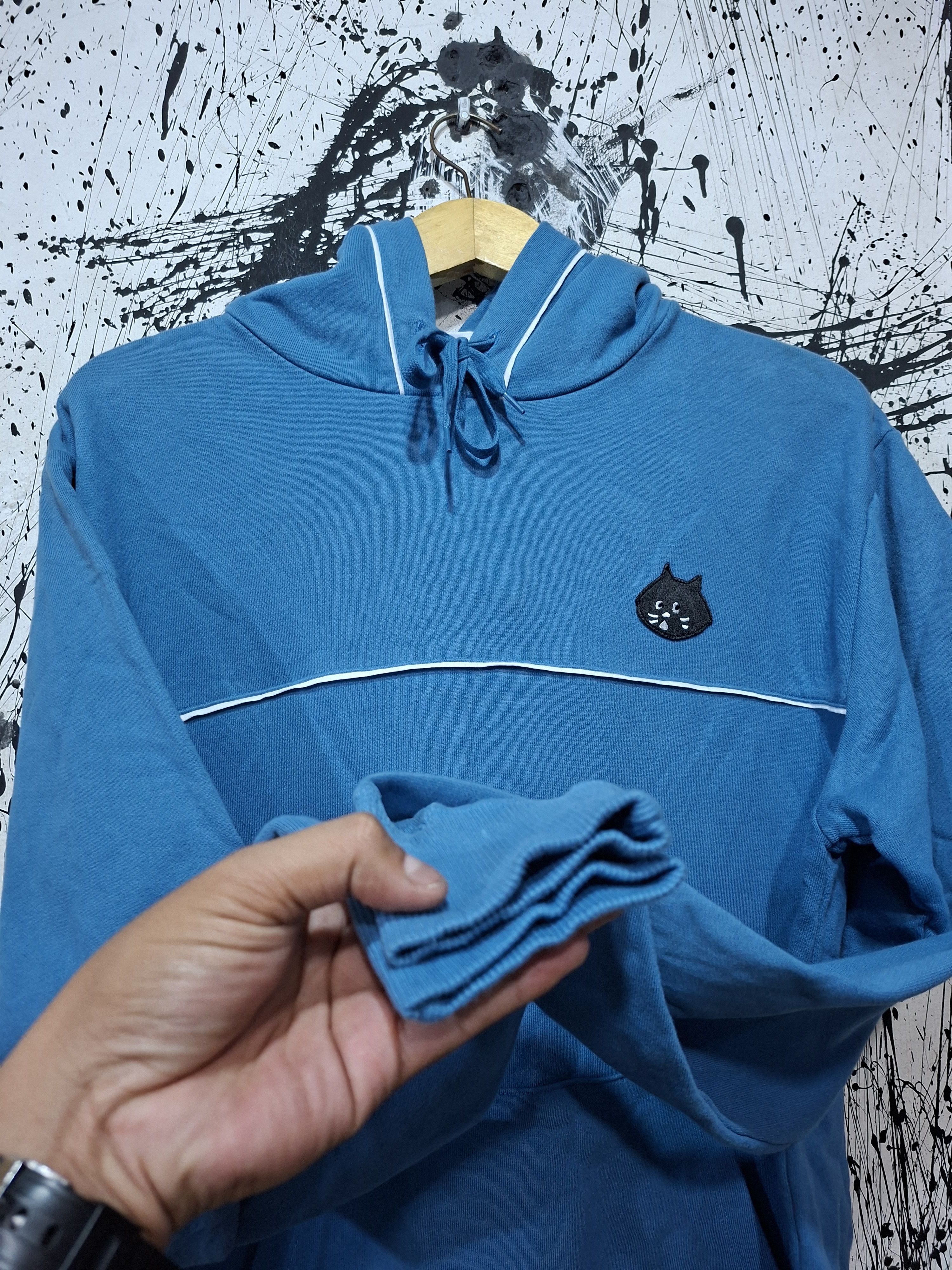 Champion × Ne-Net NE-NET ISSEY MIYAKE X CHAMPION N.Y.A CAT LOGO HOODIE Size US L / EU 52-54 / 3 - 8 Thumbnail