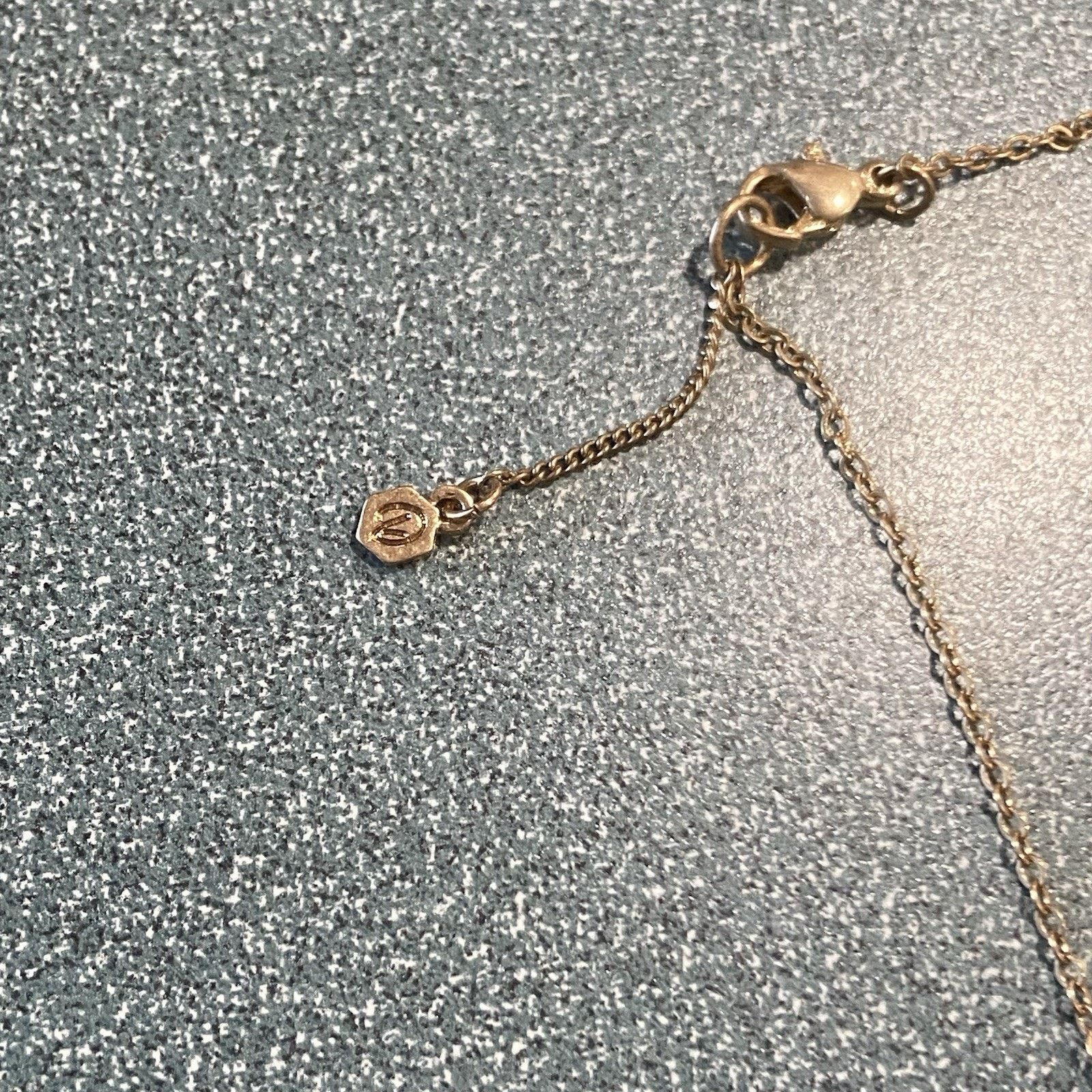 Loft Necklace by Ann Taylor Loft: Gold-Tone Chain & Pendant Size ONE SIZE - 2 Thumbnail