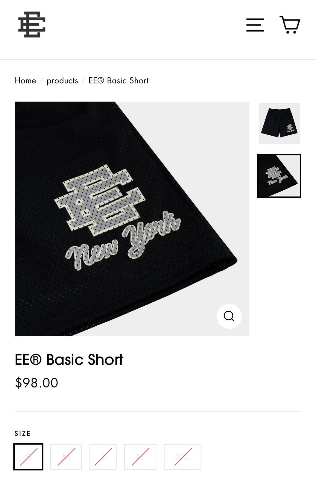 Eric Emanuel NEW Eric Emanuel Basic Shorts New York Large Size US 34 / EU 50 - 9 Thumbnail