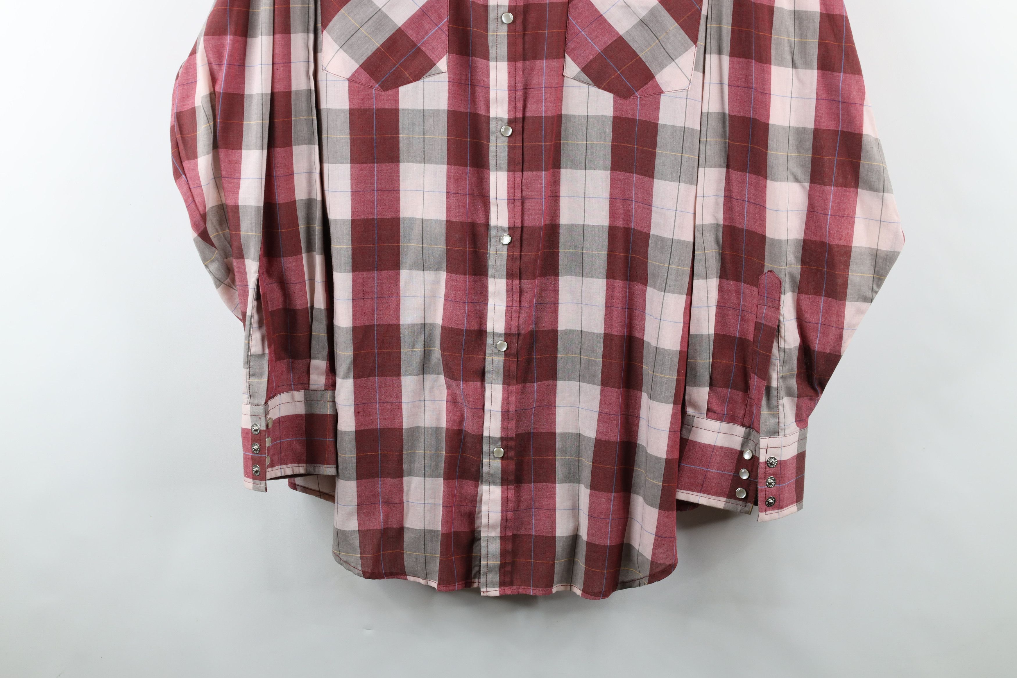 Vintage Vintage 90s Streetwear Western Cowboy Snap Button Shirt Size US XXL / EU 58 / 5 - 3 Thumbnail