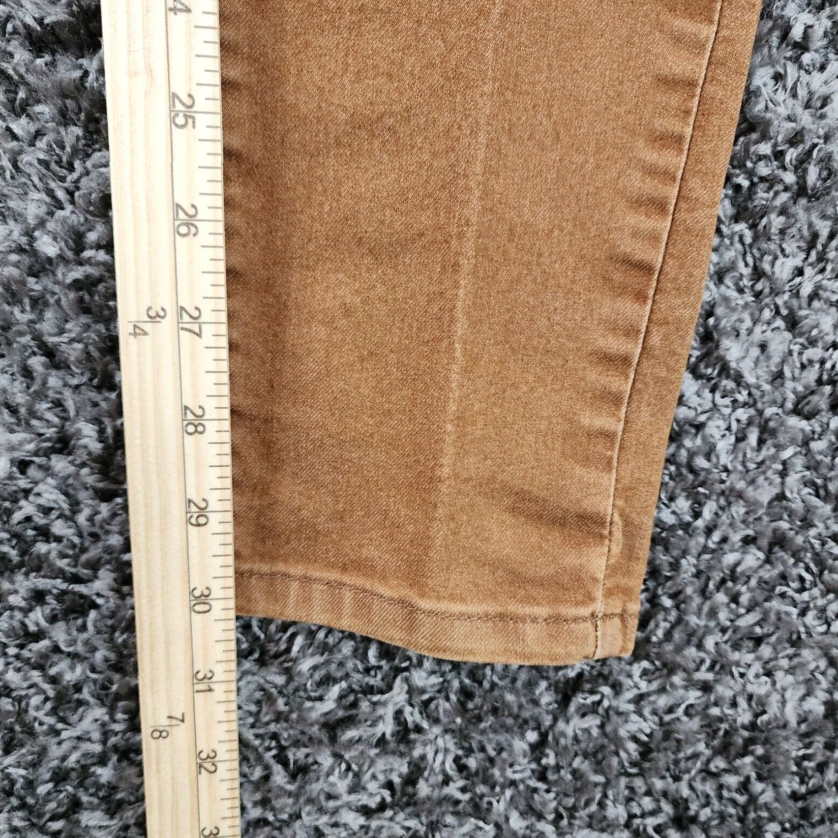 Prana prAna Jeans Women Skinny Brown Size 2 Stretchy 30in Inseam Womens Size 26" / US 2 / IT 38 - 5 Thumbnail