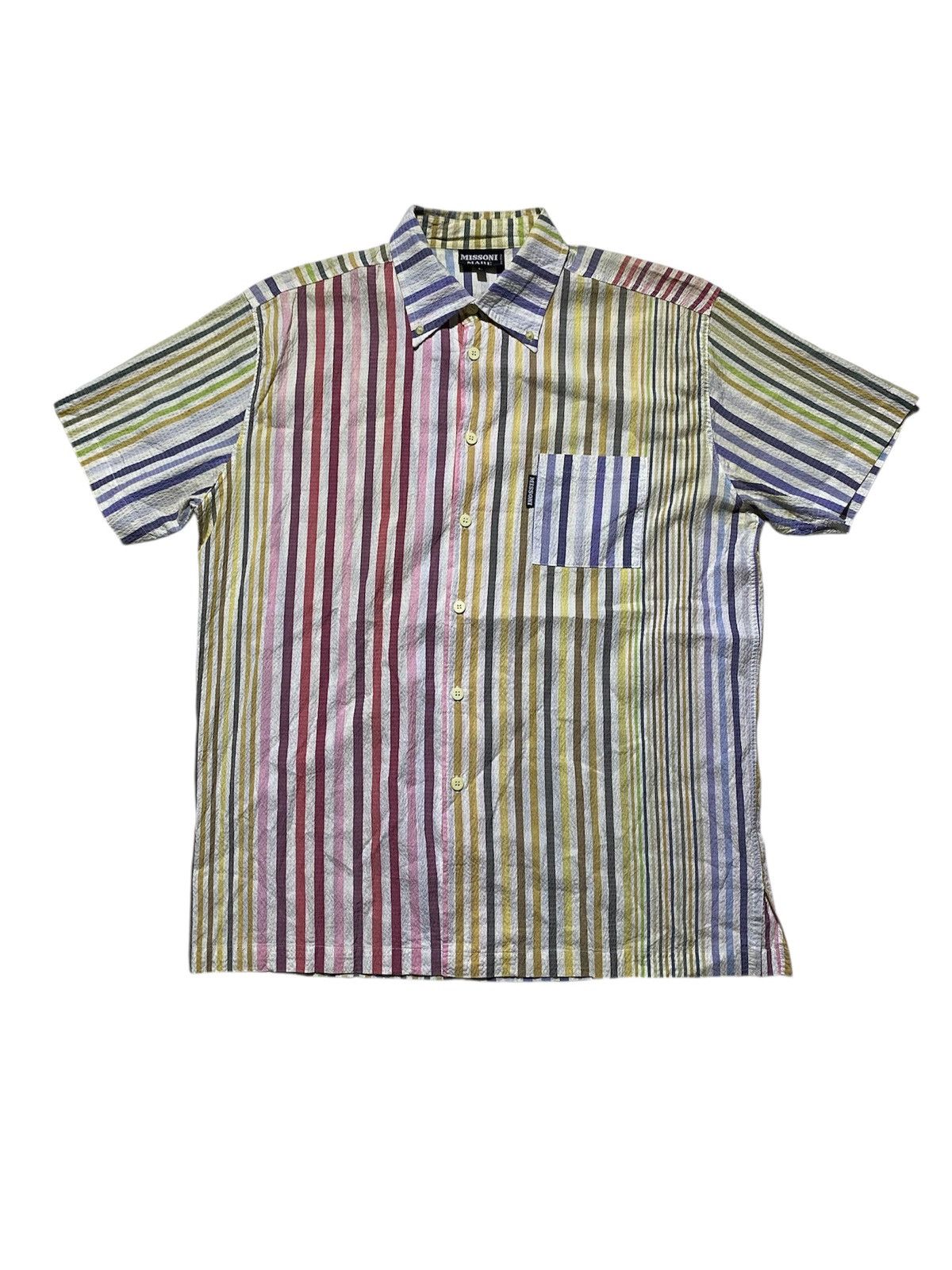 Missoni × Vintage Vintage Missoni Mare Shirts Size US L / EU 52-54 / 3 - 1 Thumbnail