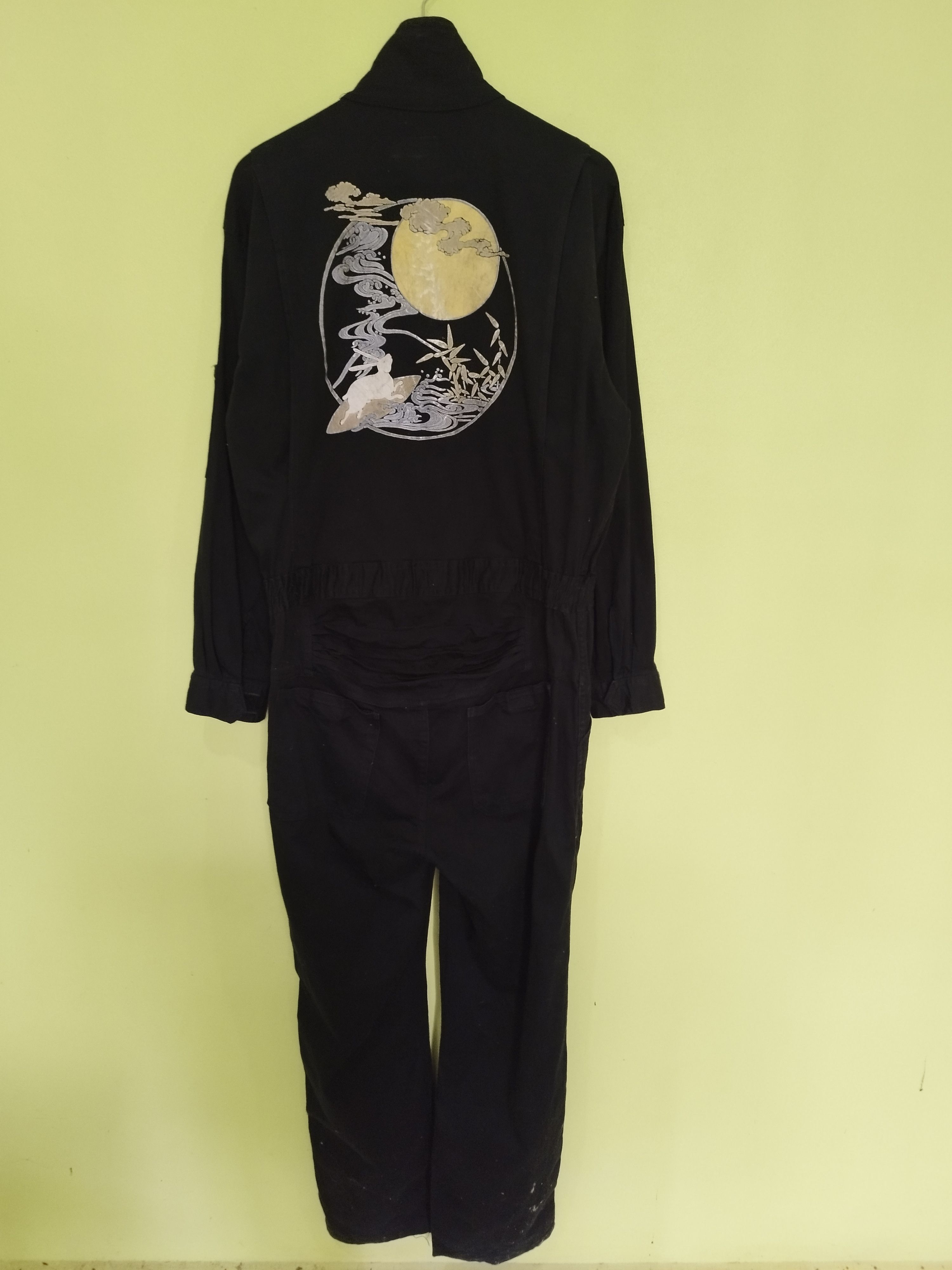 Vintage 🔥 Vintage Japanese sukajan coverall jacket embroidery Size US L / EU 52-54 / 3 - 4 Thumbnail