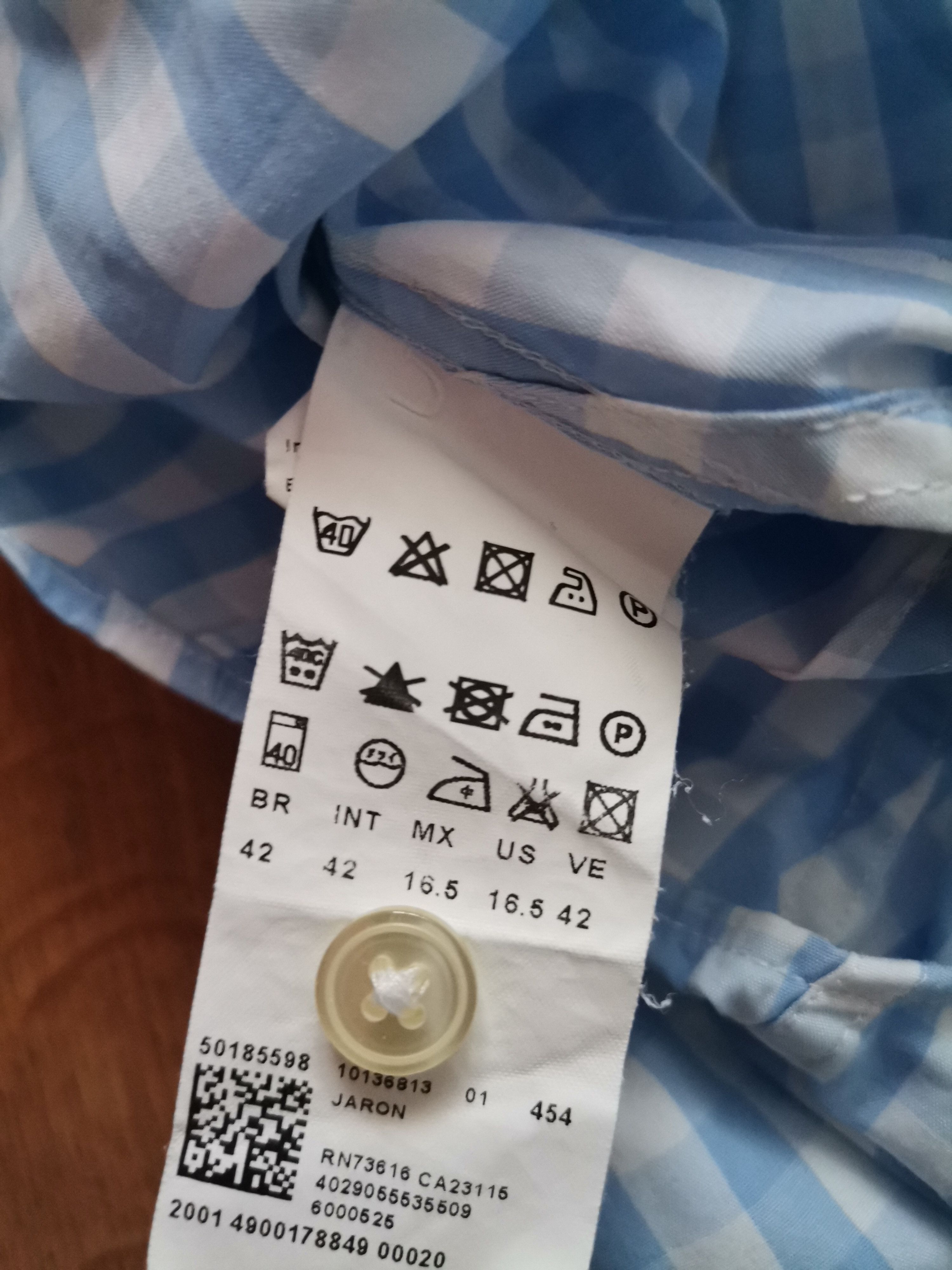 Hugo Boss Hugo Boss Shirt Size US L / EU 52-54 / 3 - 3 Thumbnail