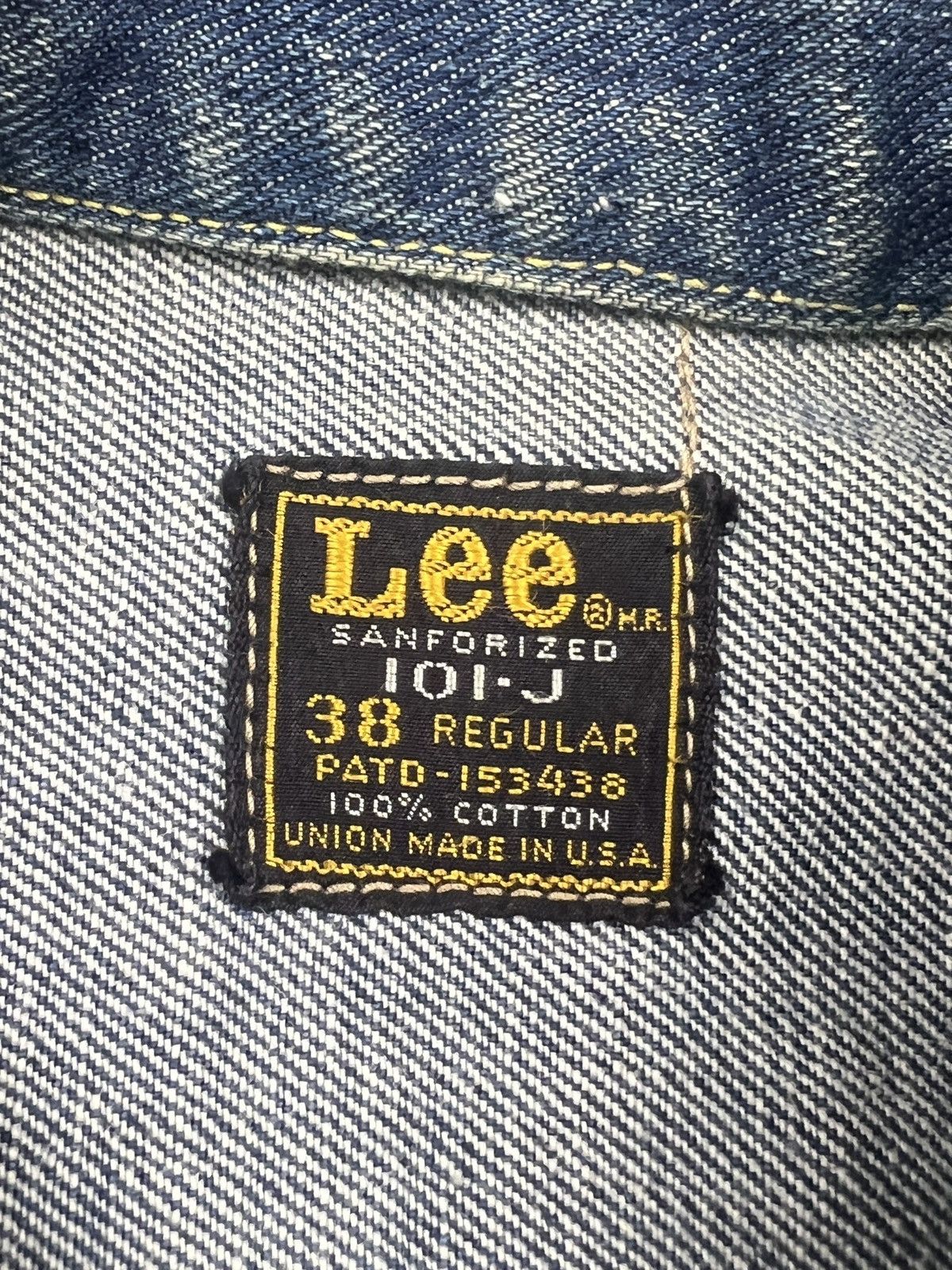 Lee Vintage 1970 Lee 101-J Denim Jacket Size US S / EU 44-46 / 1 - 11 Thumbnail