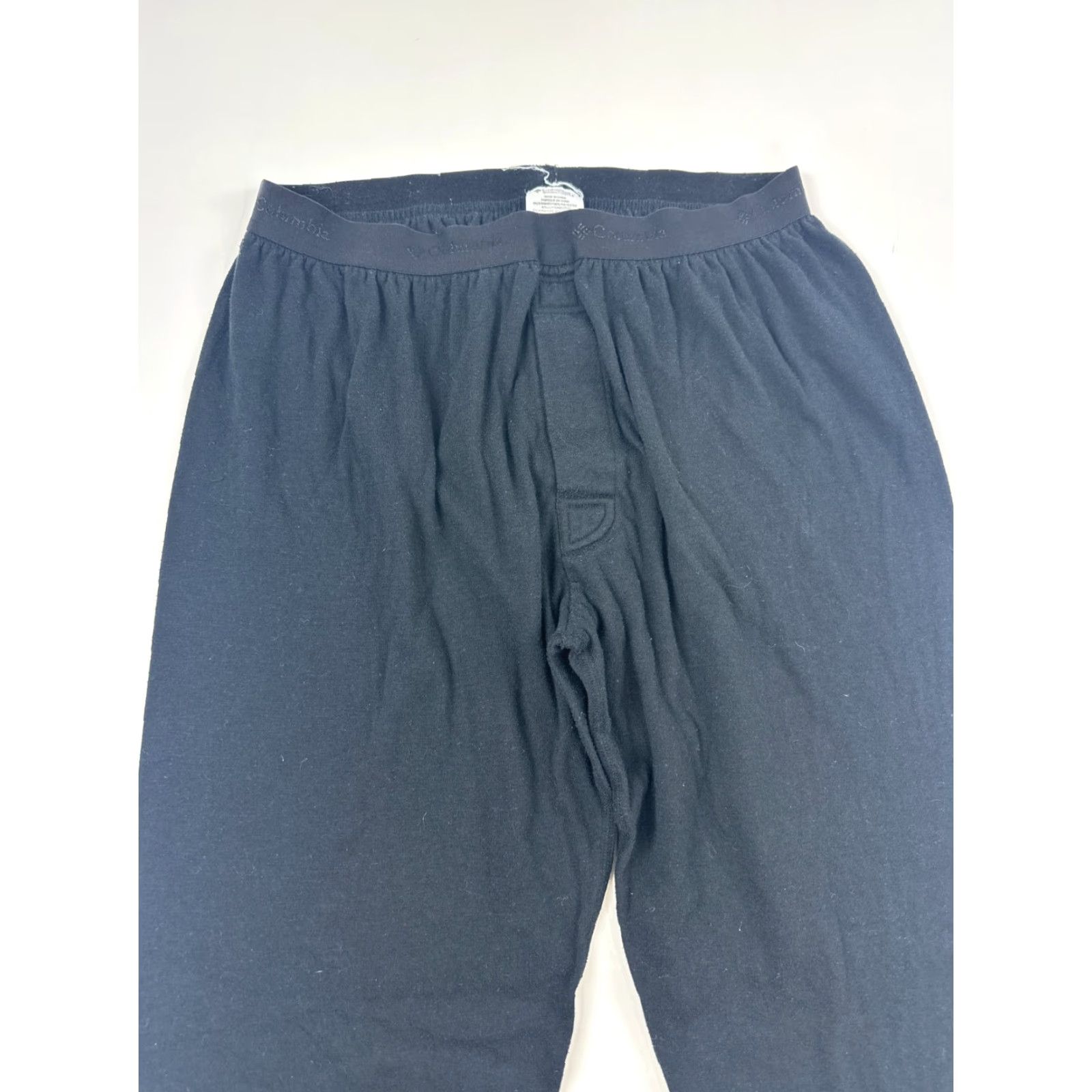 Vintage Columbia Jogger Pants Mens XL Black Athletic Tapered Elastic Waist Pull On Gym & Training Activewear Sports Size US 36 / EU 52 - 3 Thumbnail