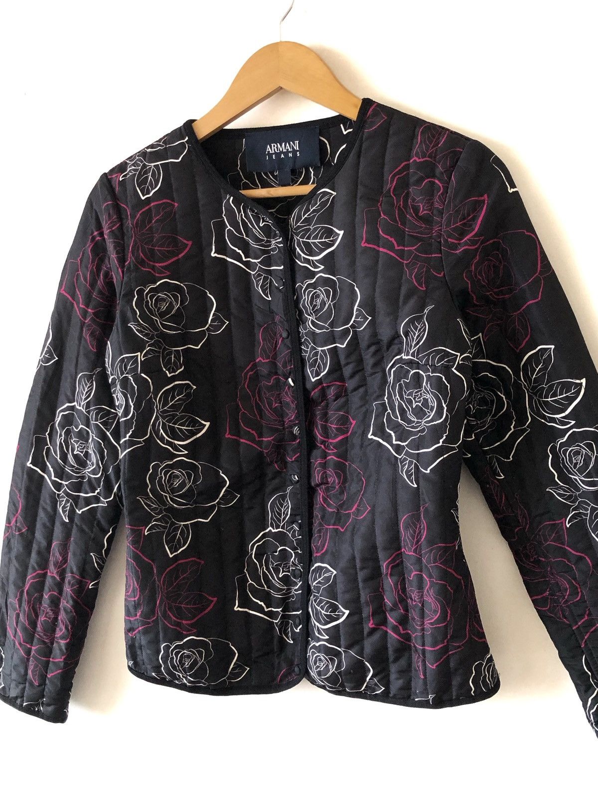 Armani ARMANI JEANS FANTASIA QUILT FLORA JACKET Size S / US 4 / IT 40 - 10 Thumbnail