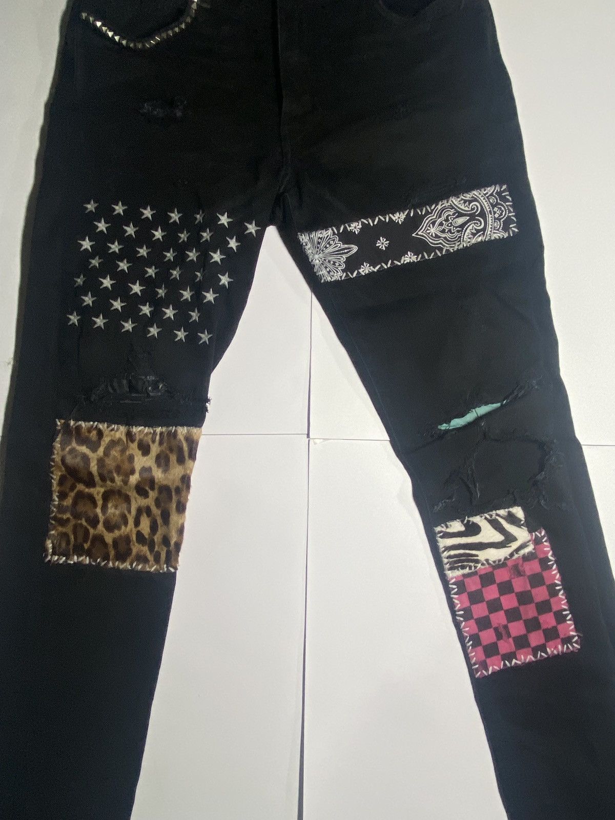 Amiri Amiri Animal Leopard Jeans Size US 32 / EU 48 - 5 Thumbnail