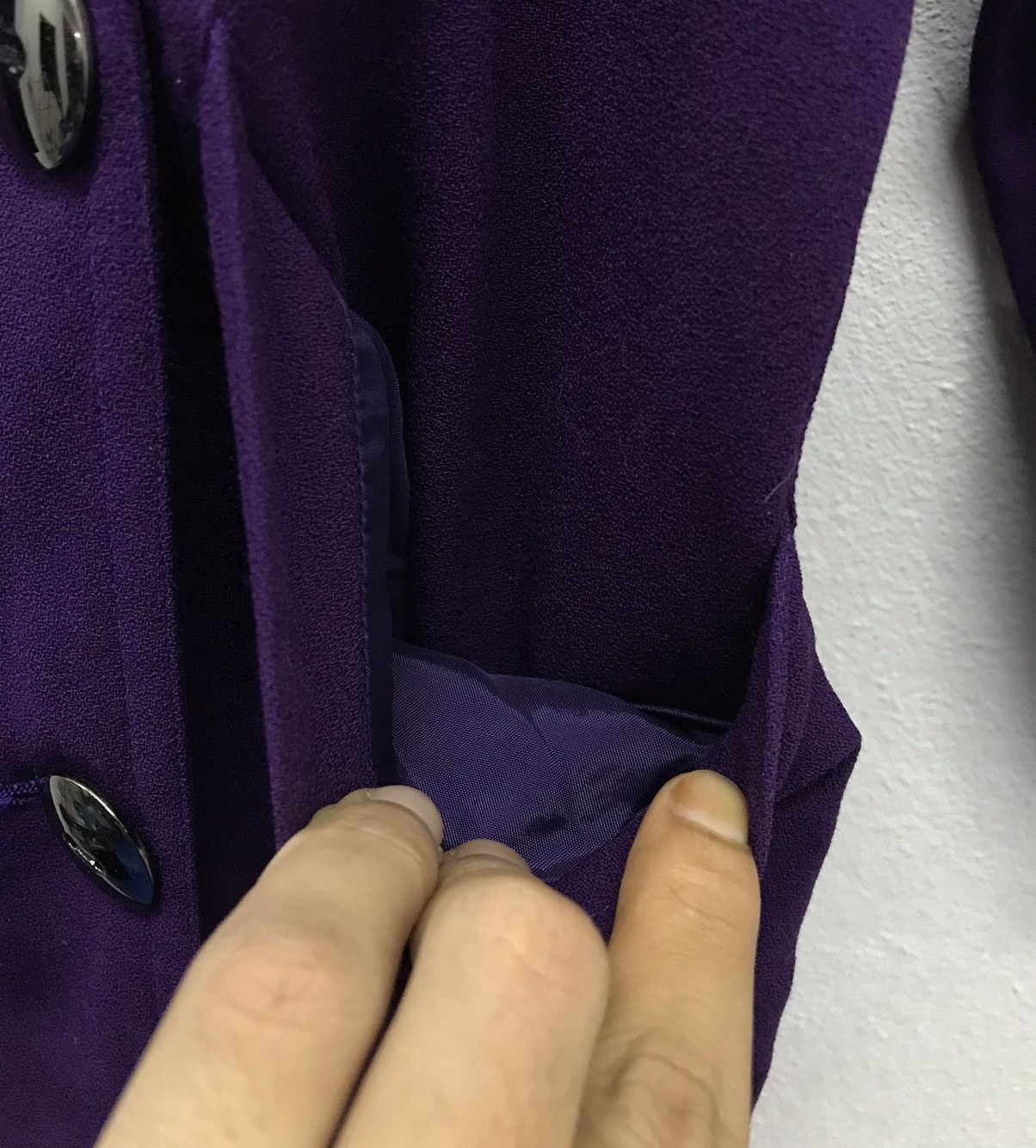 Christian Dior Monsieur × Vintage Vintage Christian Dior Miss Dior Long Jacket Coat Size M / US 6-8 / IT 42-44 - 5 Thumbnail