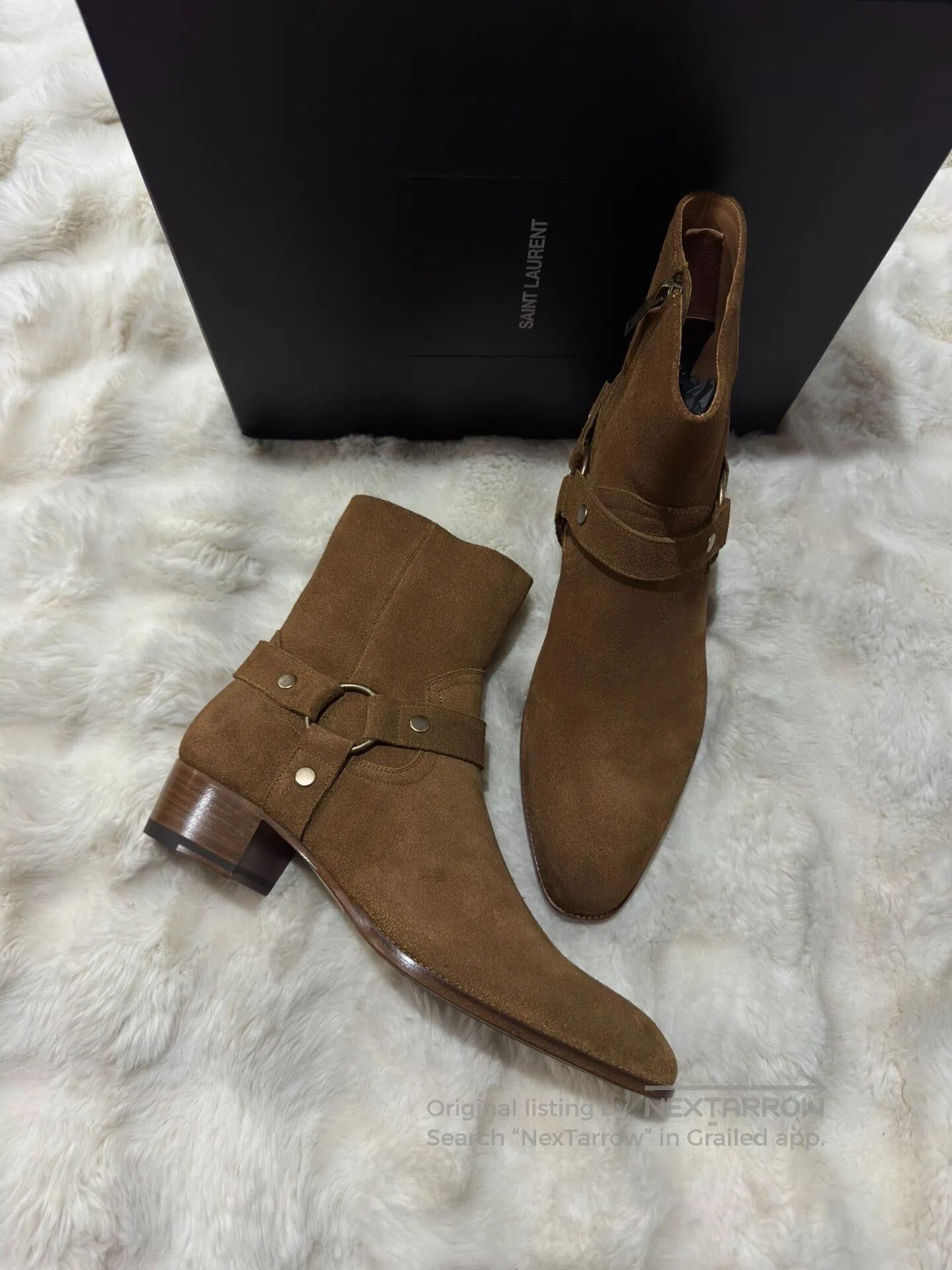 Saint Laurent Paris Saint Laurent Paris Chelsea boots| Size US 10.5 / EU 43-44 - 1 Thumbnail