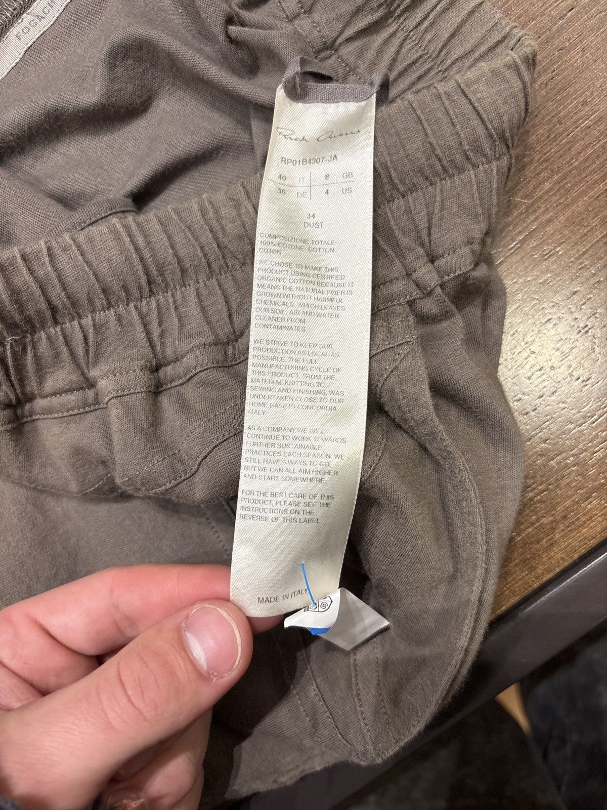 Rick Owens Rick Owen’s SS22 Dust Shorts Size US 34 / EU 50 - 4 Thumbnail