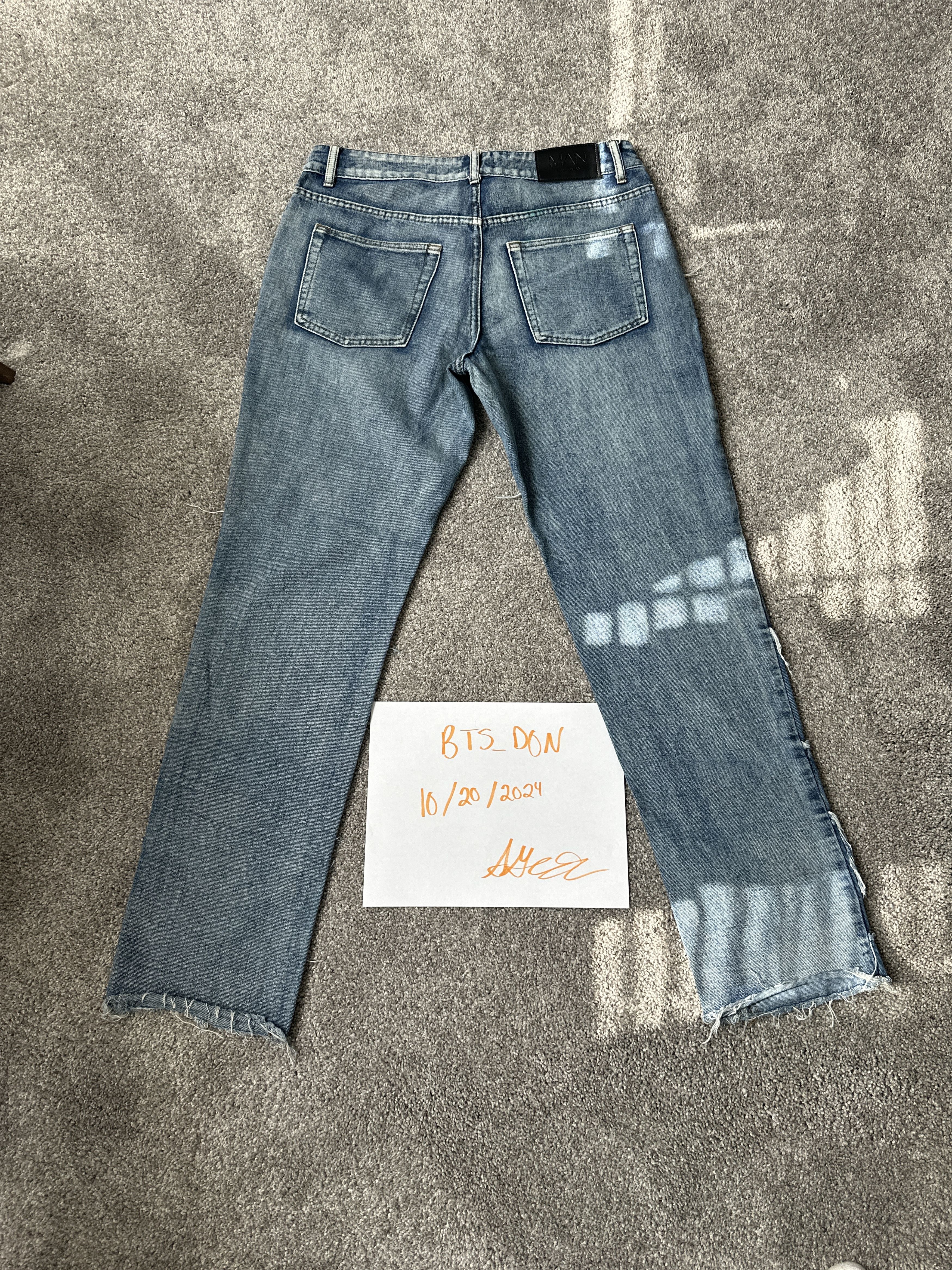 The Generic Man Multi-color Patch Denim Size US 32 / EU 48 - 2 Thumbnail