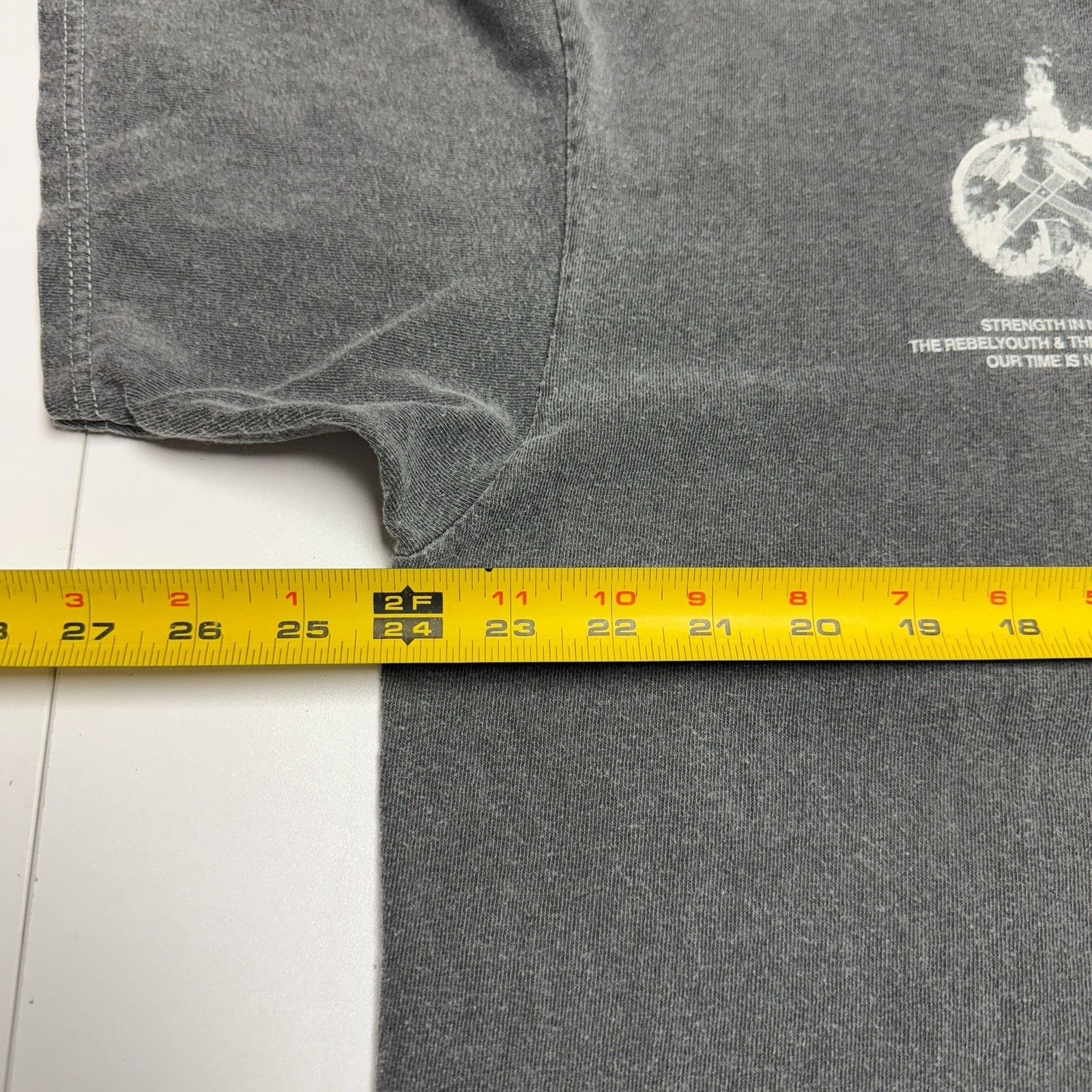 Civil Regime Civil Regime T Shirt Mens XL 24x28.5 Gray Short Sleeve Stree Size US XL / EU 56 / 4 - 7 Thumbnail