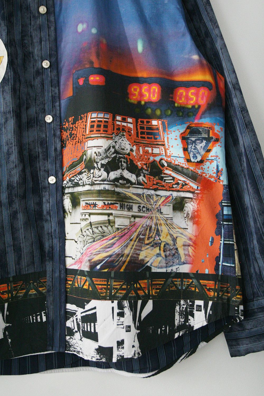 Robert Graham Robert Graham Rare Vintage avant garde Print Designer Shirt Size US XXL / EU 58 / 5 - 6 Thumbnail